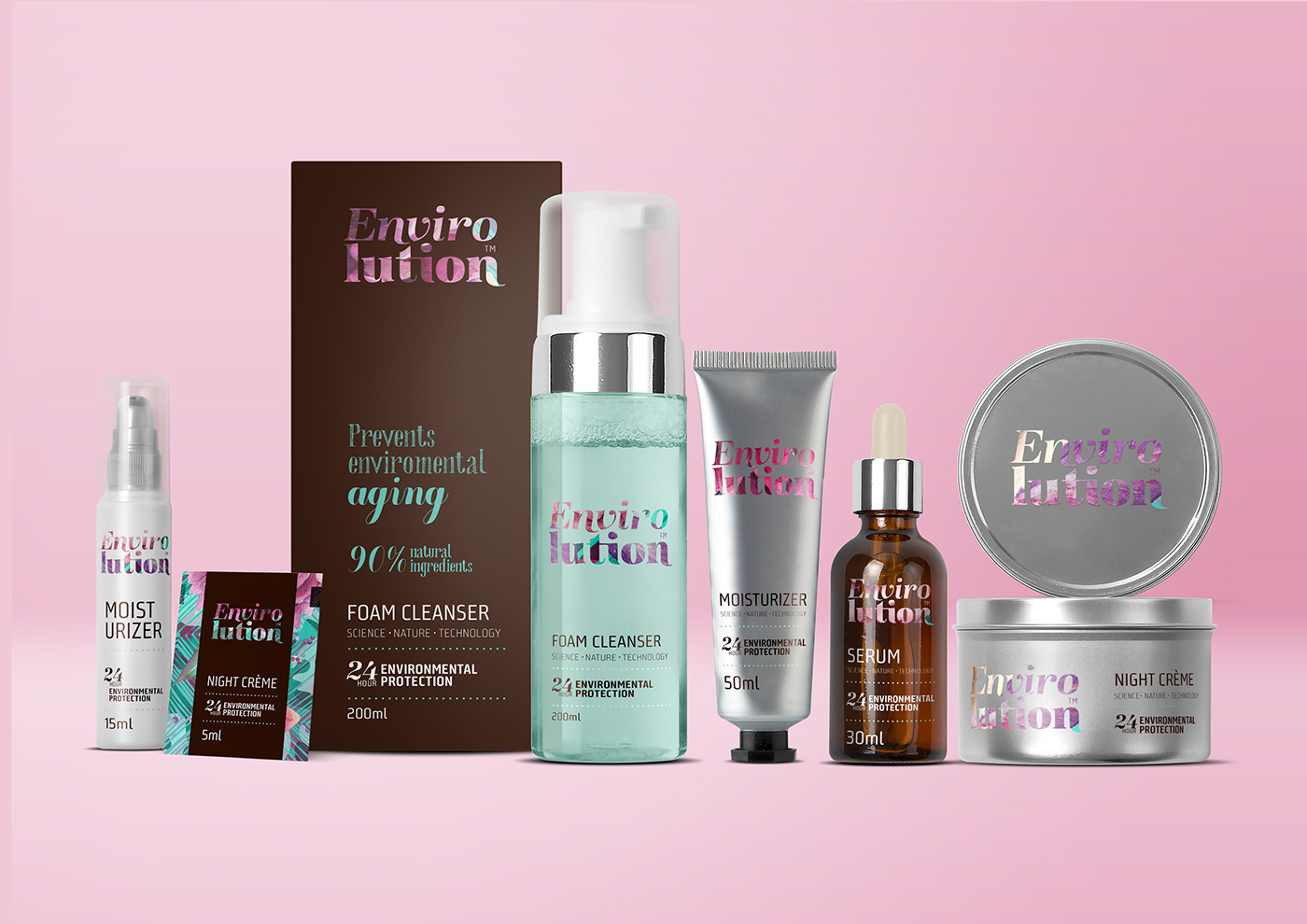 cosmetics army Packaging branding  skincare