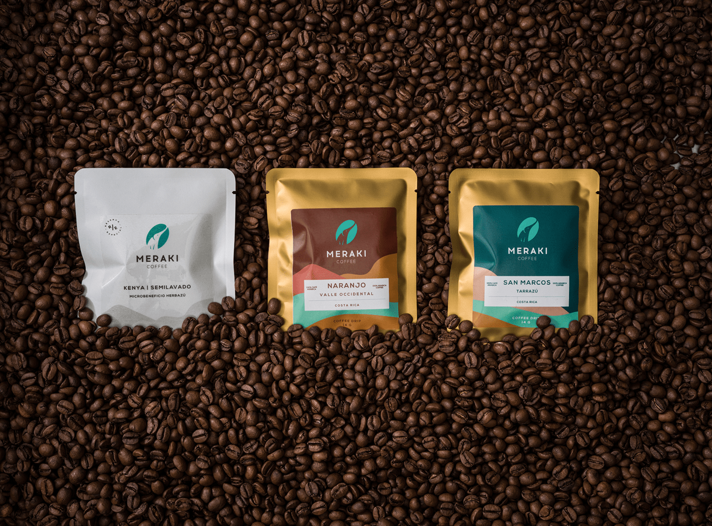 brand identity branding  cafe Coffee Costa Rica design logo modern Packaging professional