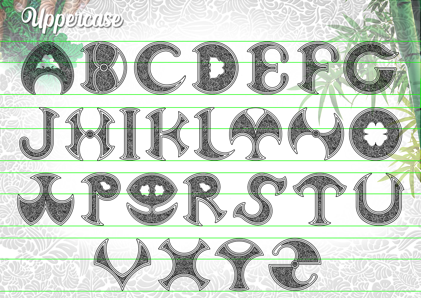 ILLUSTRATION  Digital Art  typography   Typhography design uppercase lowercase