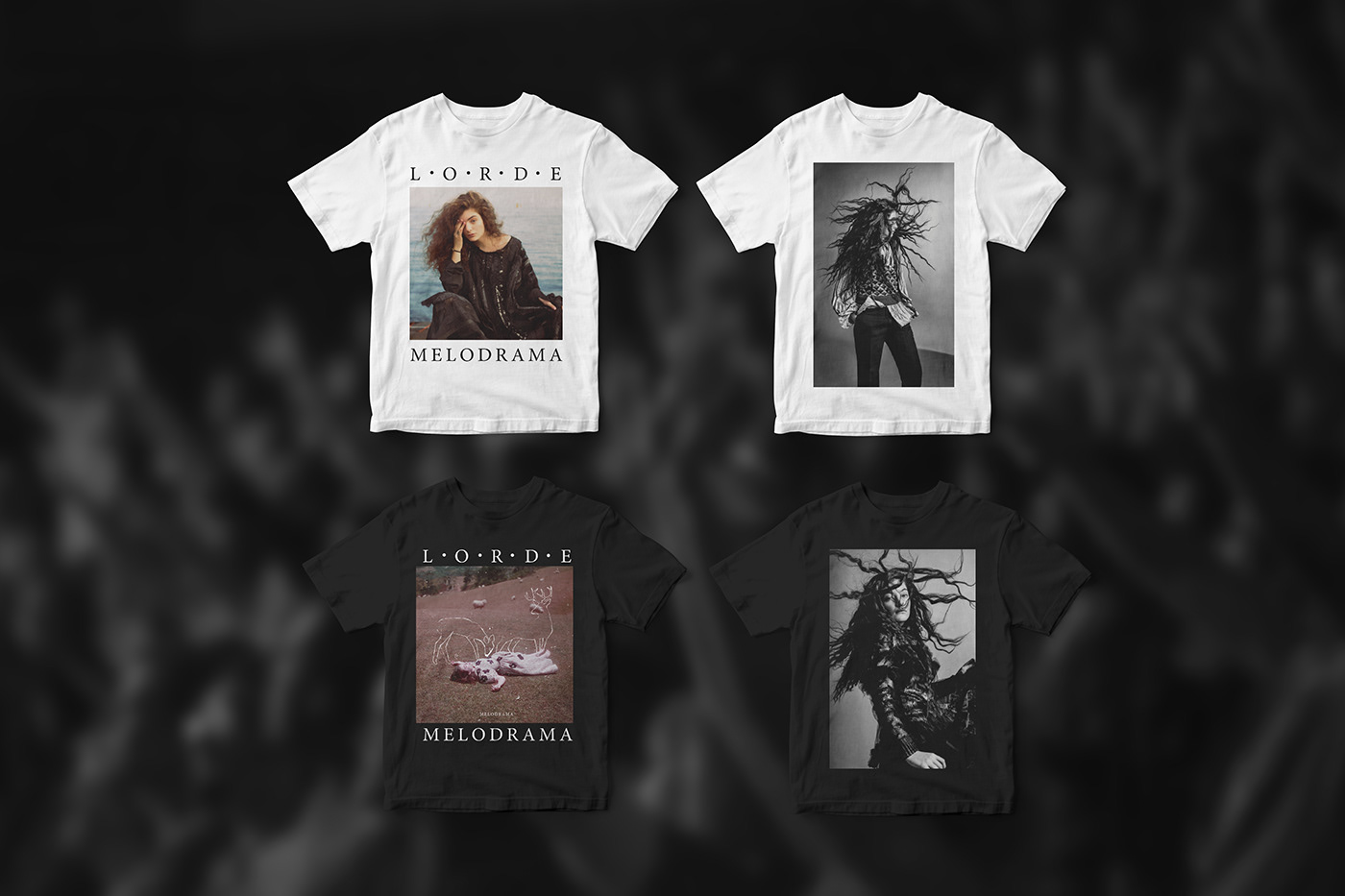 LORDE ALBUM COVER AND TOUR IDENTITY CONCEPT on Behance