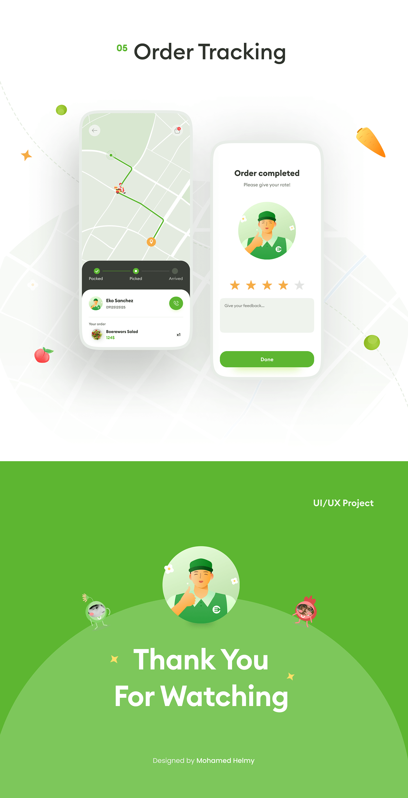 Case Study delivery app Food  food app healthy healthy food Mobile app ui design UX design UI/UX