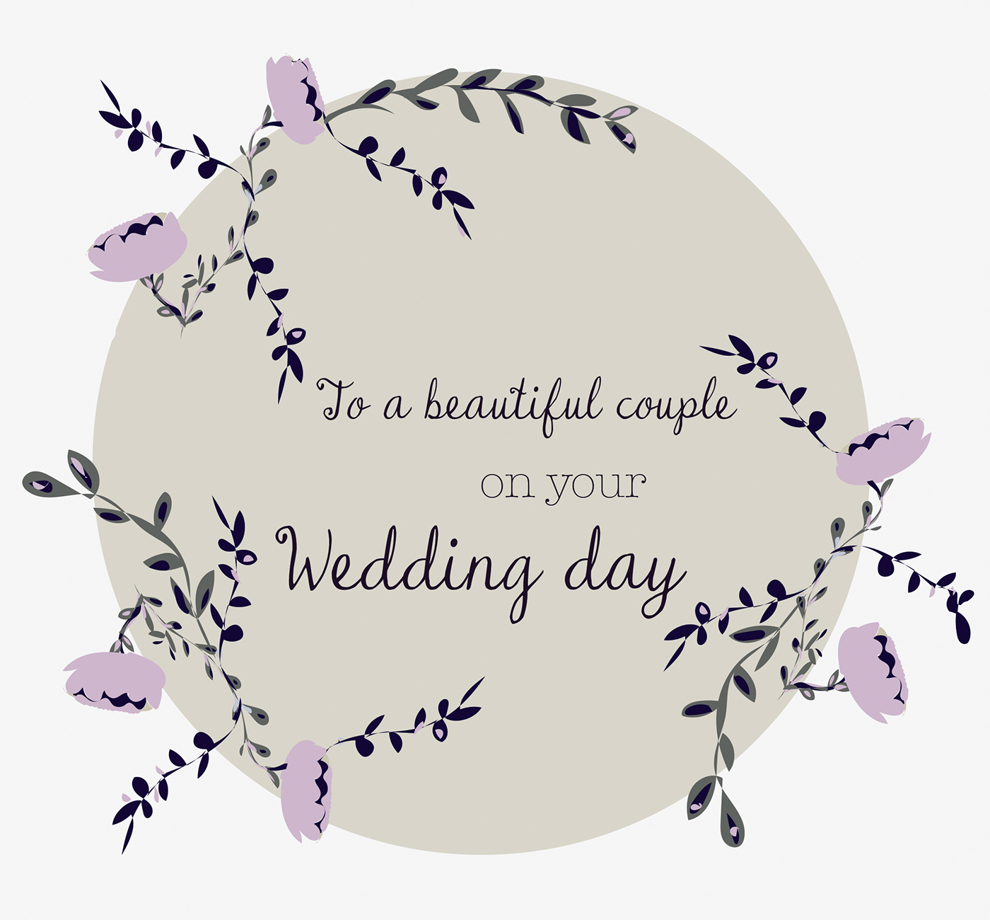 Illustrator photoshop Wacomtablet wedding cards Greetingcards colour pattern floral