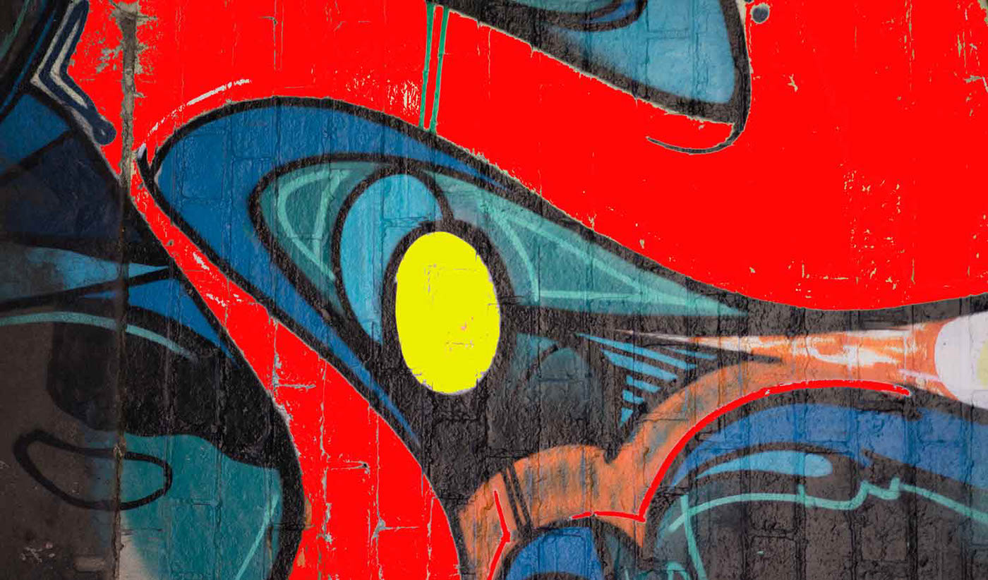 fitzroy Melbourne laneways wallart abstract
