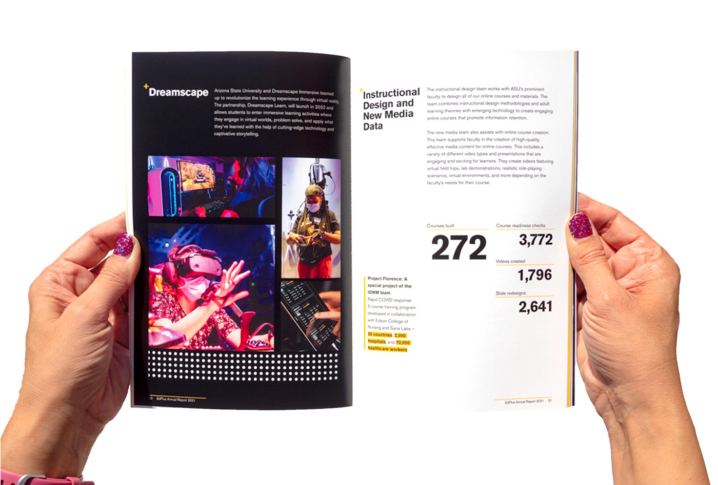 annual report editorial design  InDesign Layout