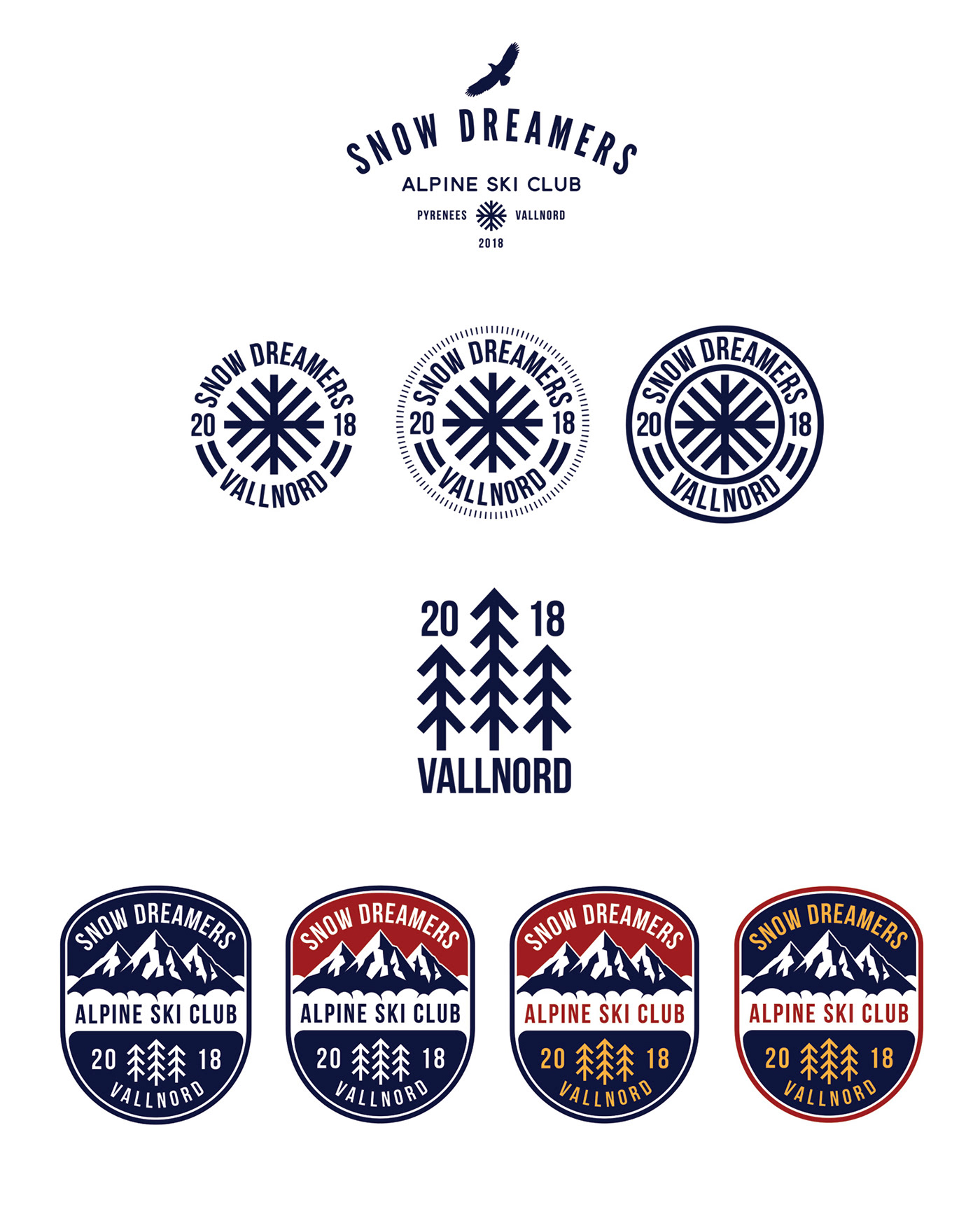 Badges logo Ski