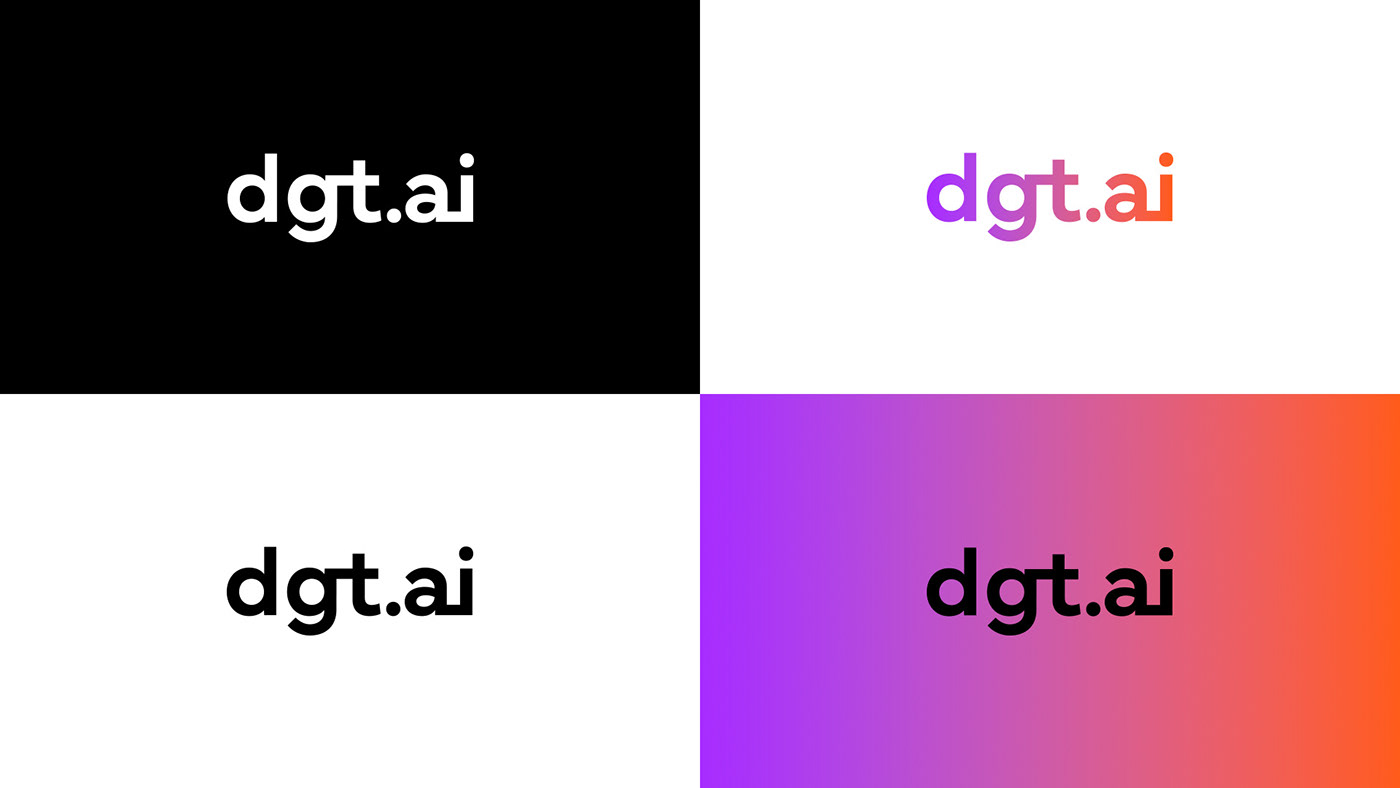 digital ai Inteligencia Artificial artificial intelligence brand identity identidade visual labdoaron ia visual identity Logo Design
