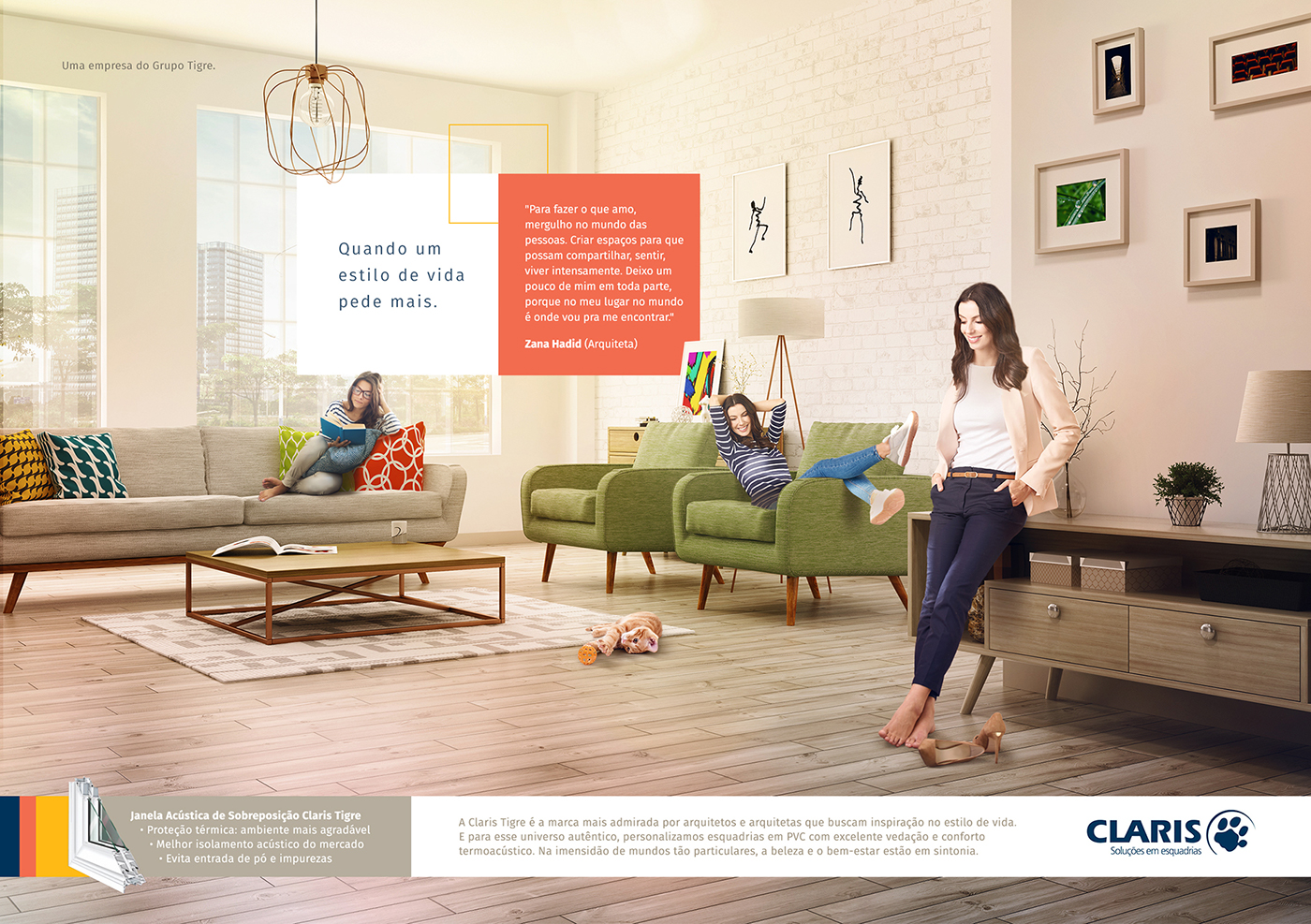ads anúncio campanha Claris kv peça posicionamento