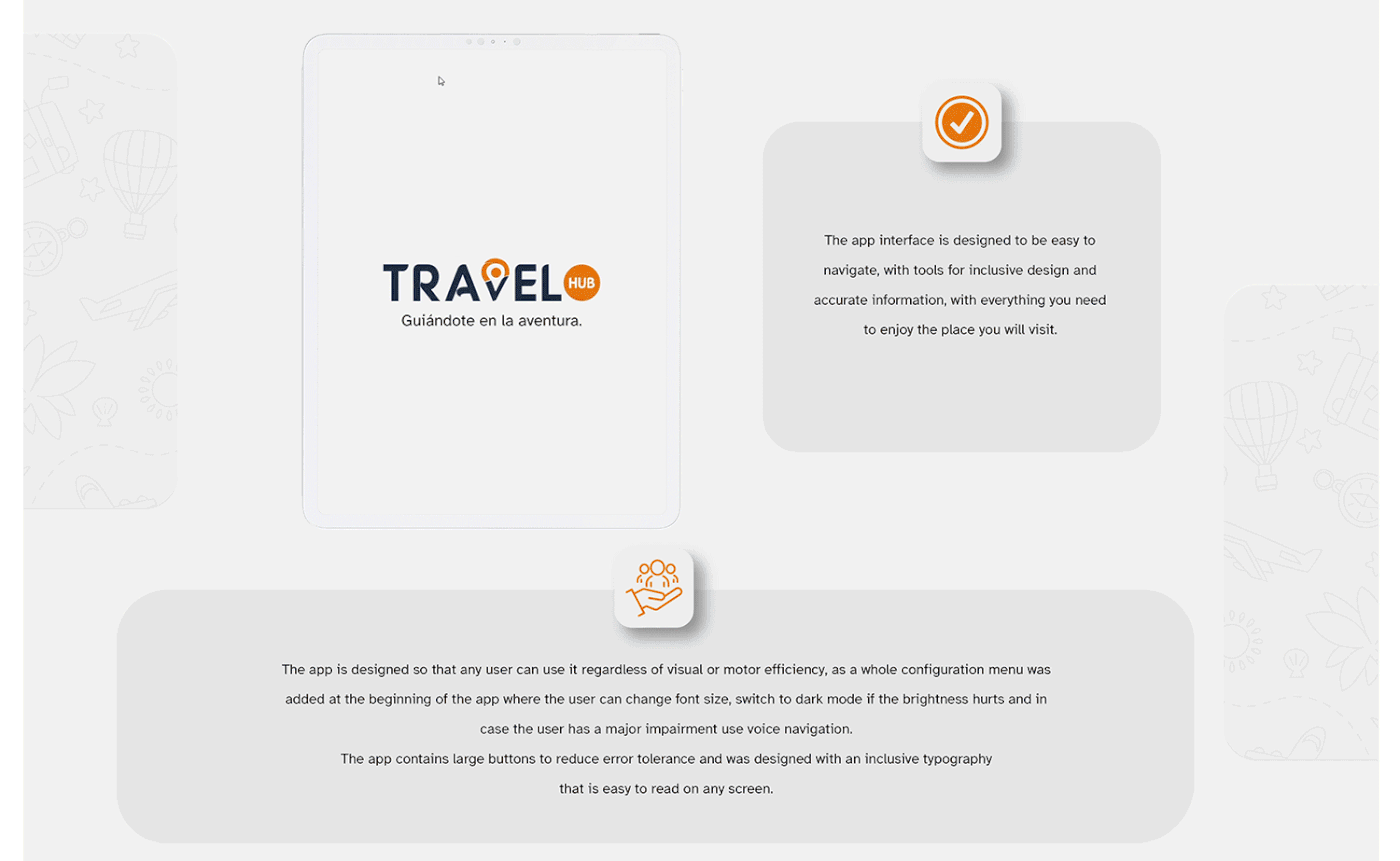 UX design ux/ui inclusive design Travel branding  travel app design iPad App user interface user experience Interface