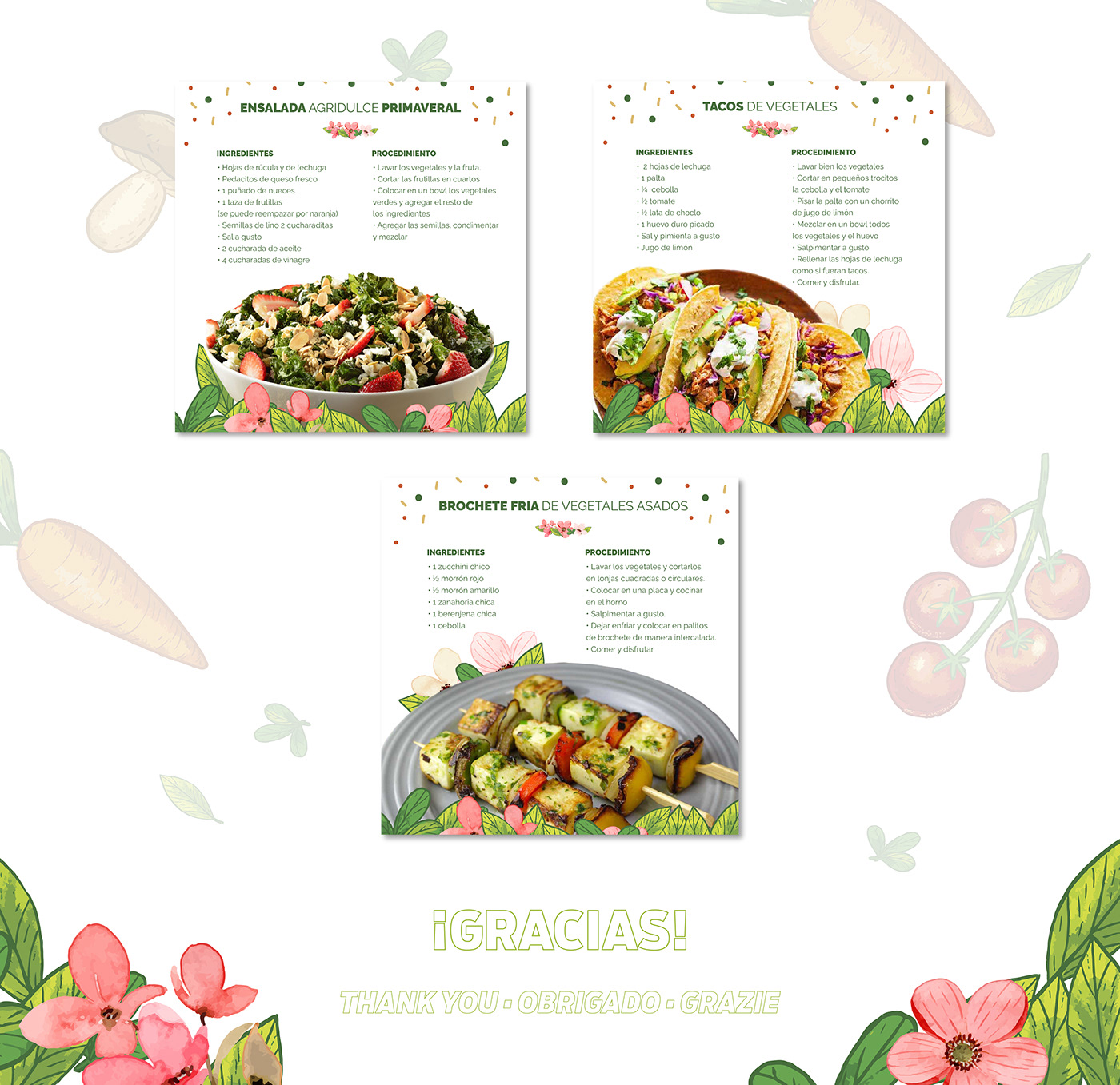 flyer Food  marketing   post primavera recetas Redes Sociais Social media post Socialmedia vegetales