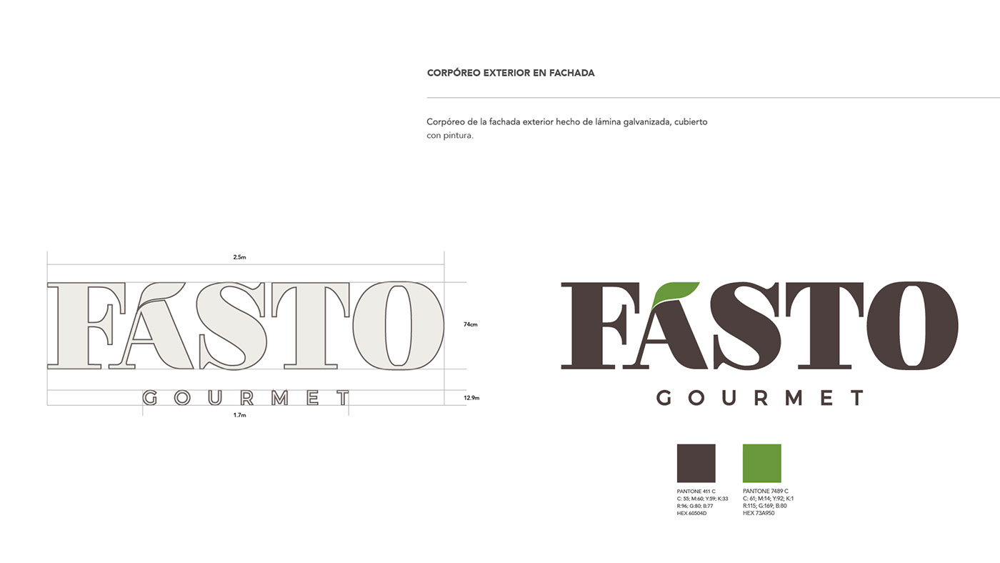 branding  logodesign design wayfinding gourmet minimarket brand