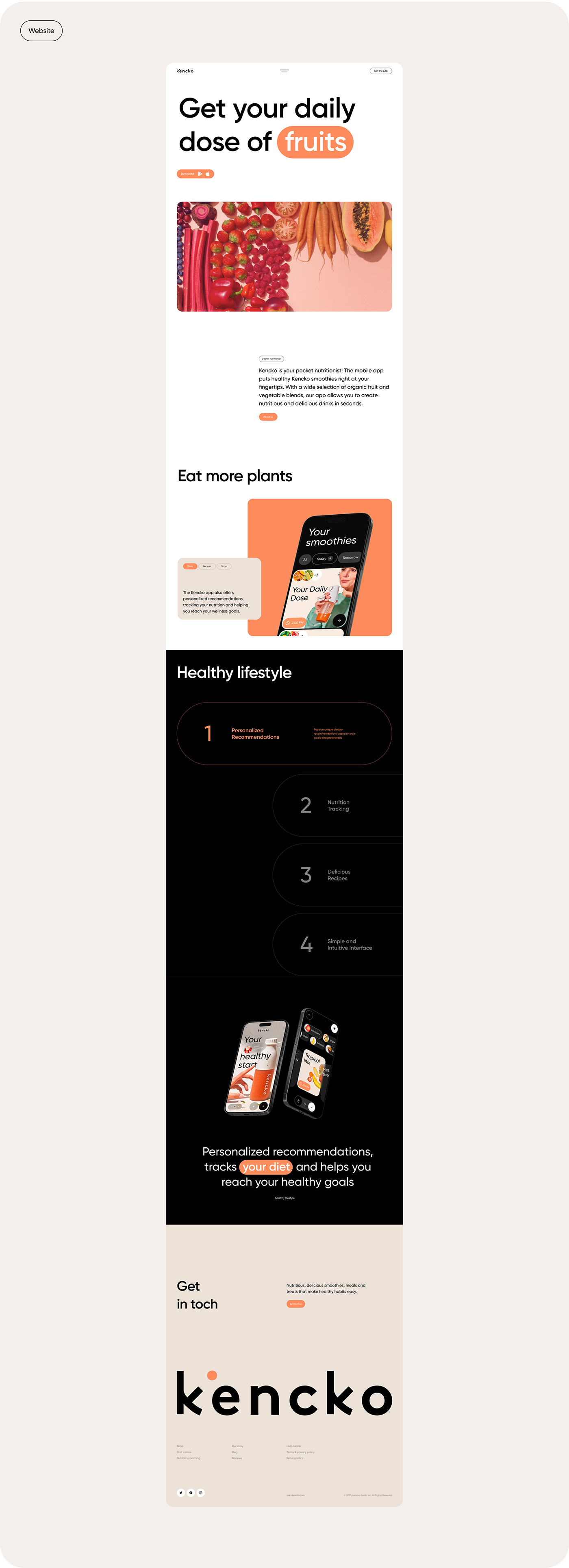 Kenko Mobile App - SaaS UX UI Design