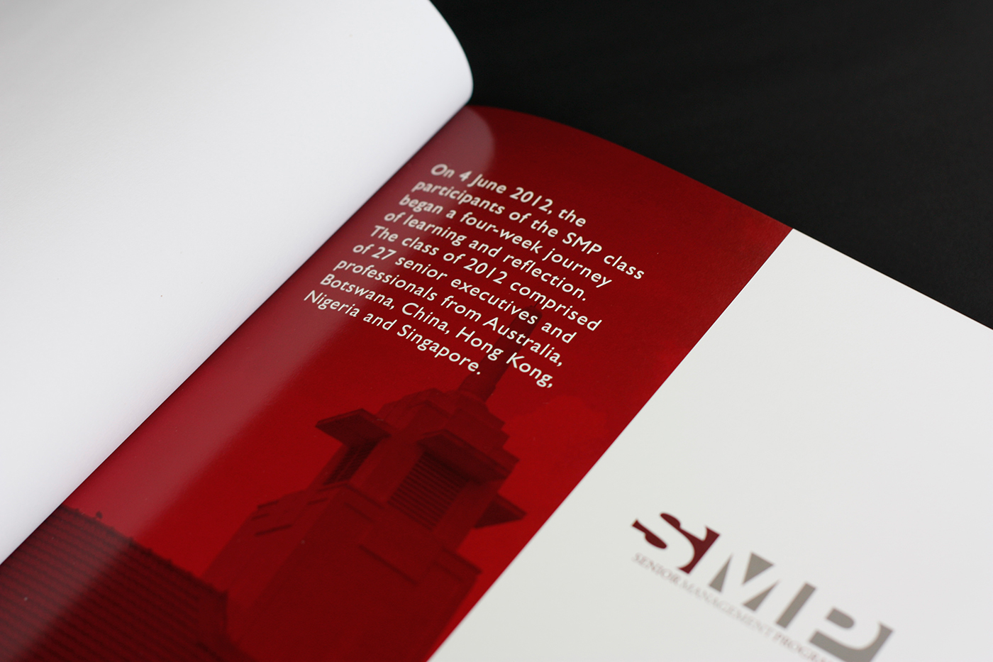 book  booklet black corporate editorial design square singapore foil graphic Layout
