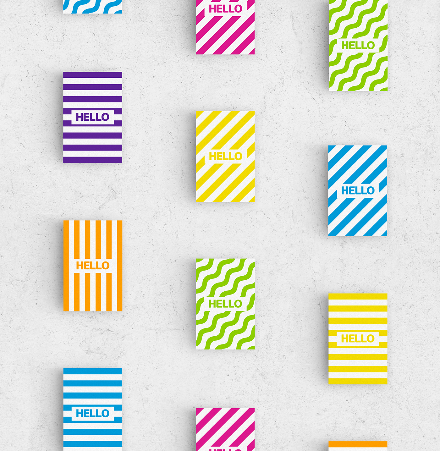 branding  Patterns Dynamic mexico brand identity offices cowork modern colorful