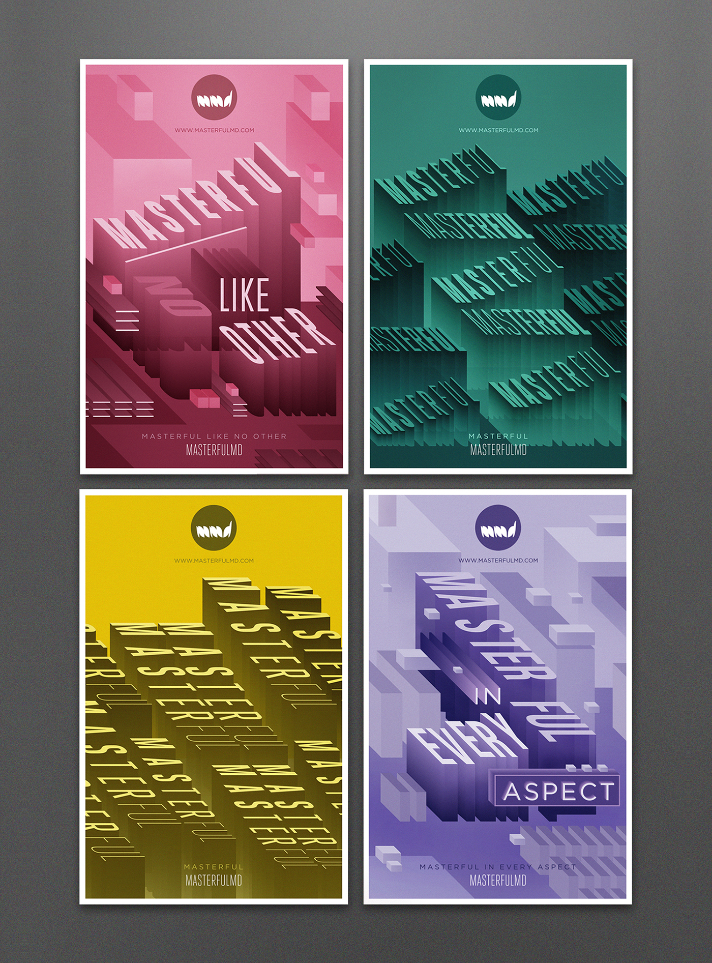Adobe Portfolio posters Self-promo self-promotion type design