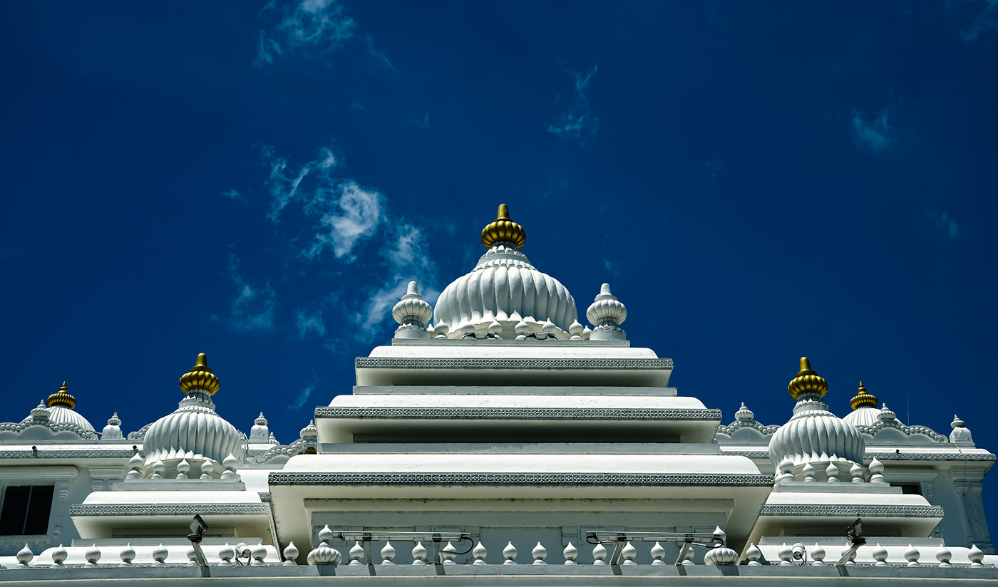 Outdoor architecture Architecture Photography iskon temple India Photography  photographer White architecture design