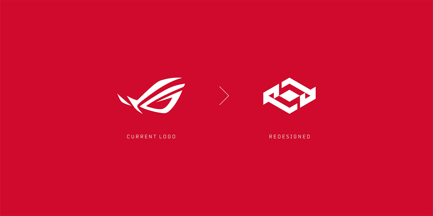 asus redesign rog republic of gaming Gaming asus rog game esports esport