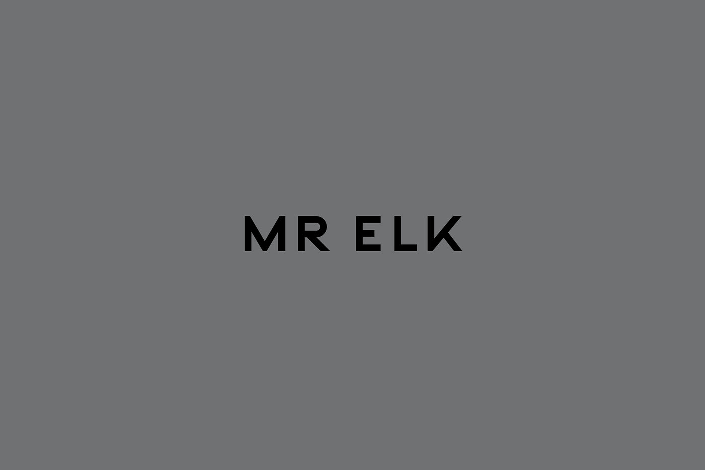 elk branding  Packaging Fashion  AFOM fashion branding mr elk