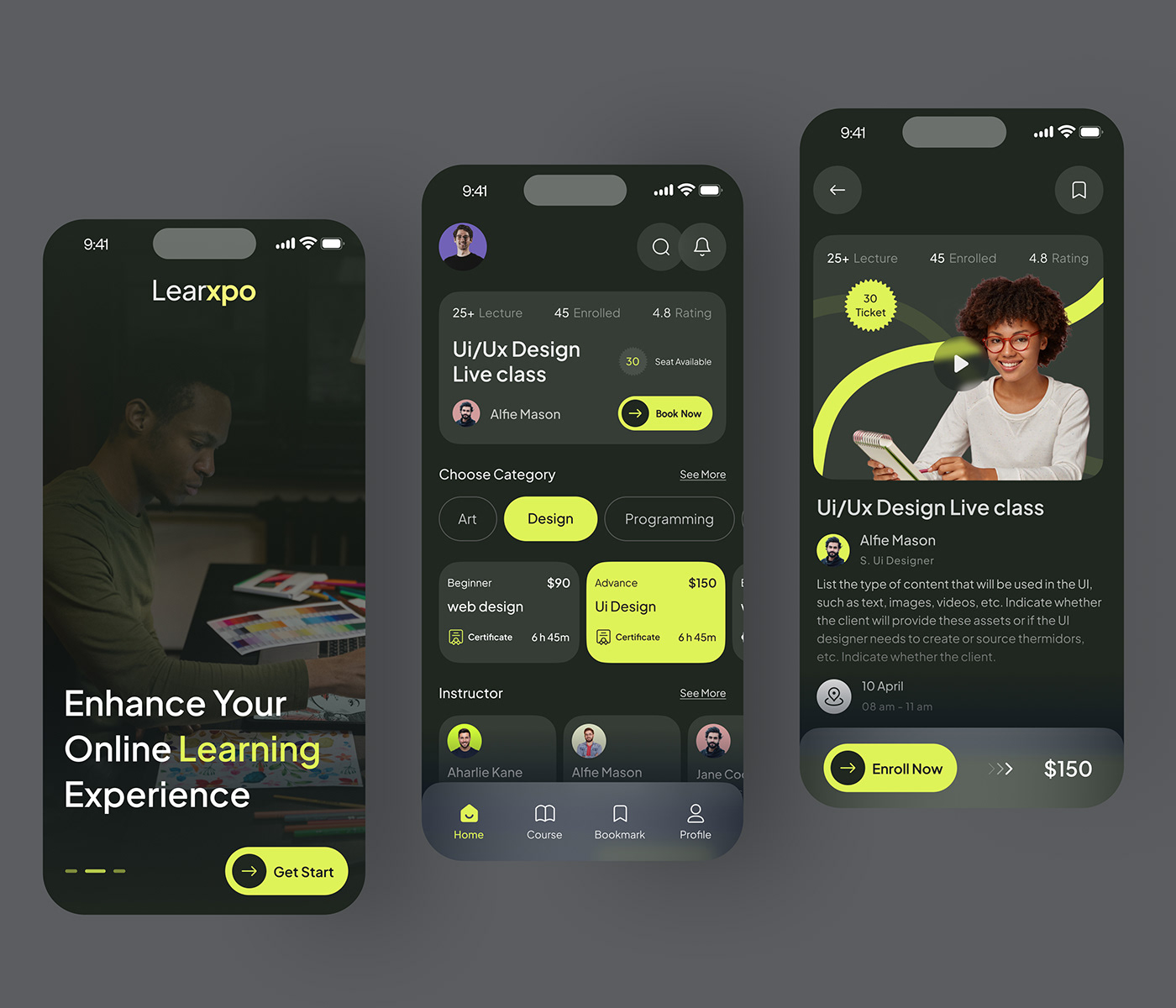 I'm here to Showcase a new concept, Learxpo: Digital Education App