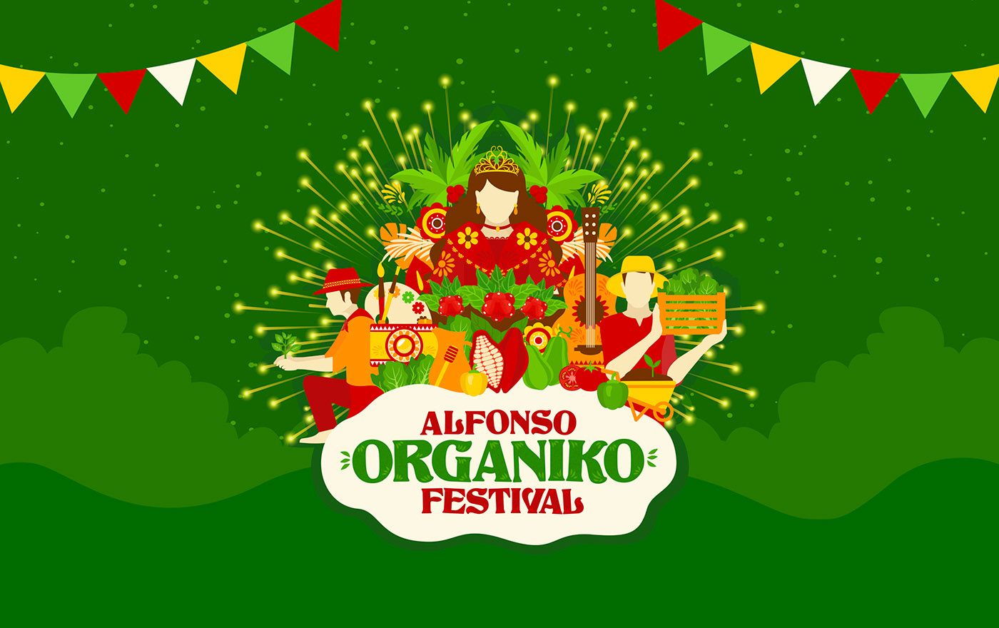 festival philippines Philippine Festival Event Branding event identity Event organic farming organic festival fiesta