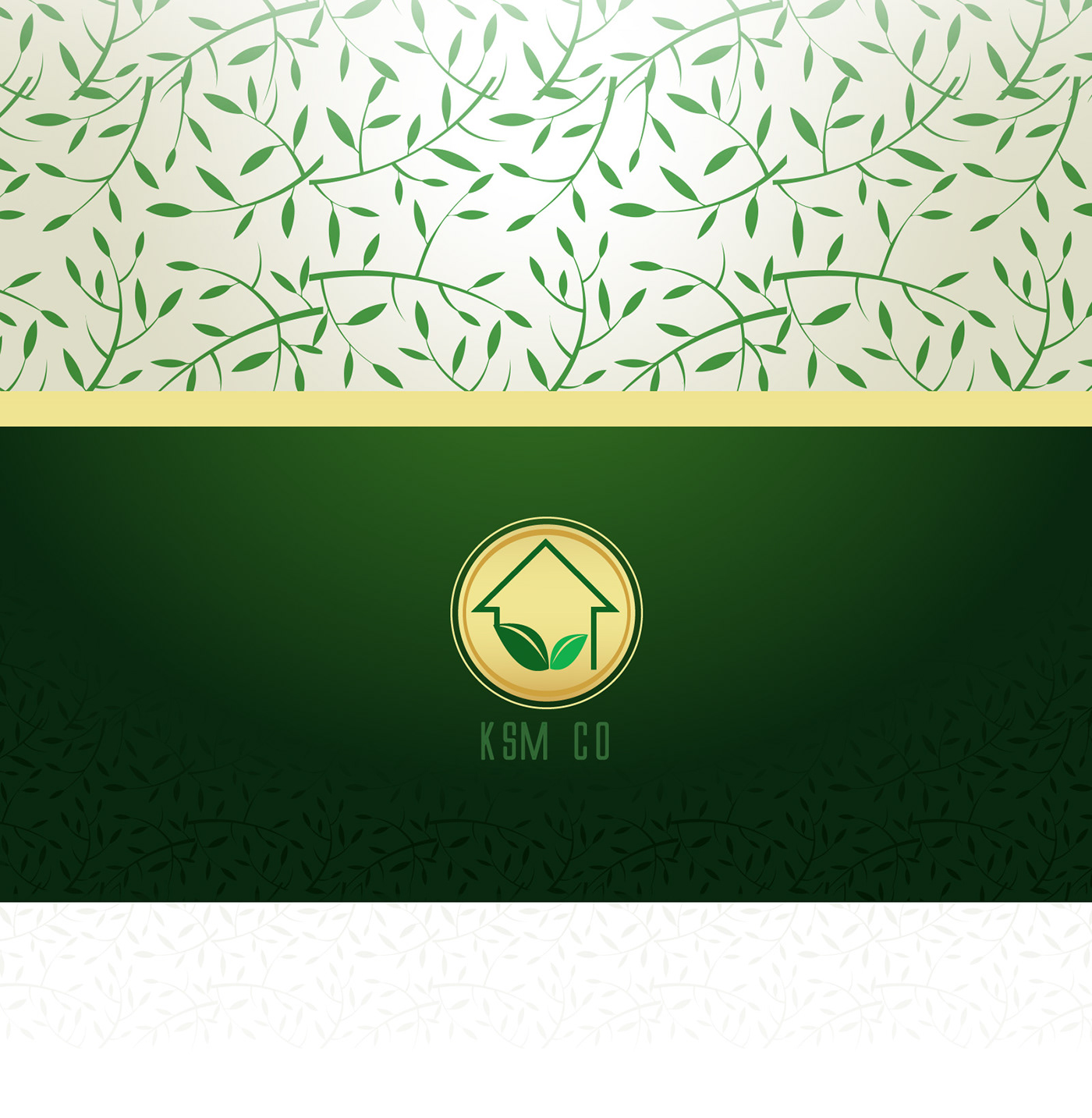 greenhouse green logo identity Stationery