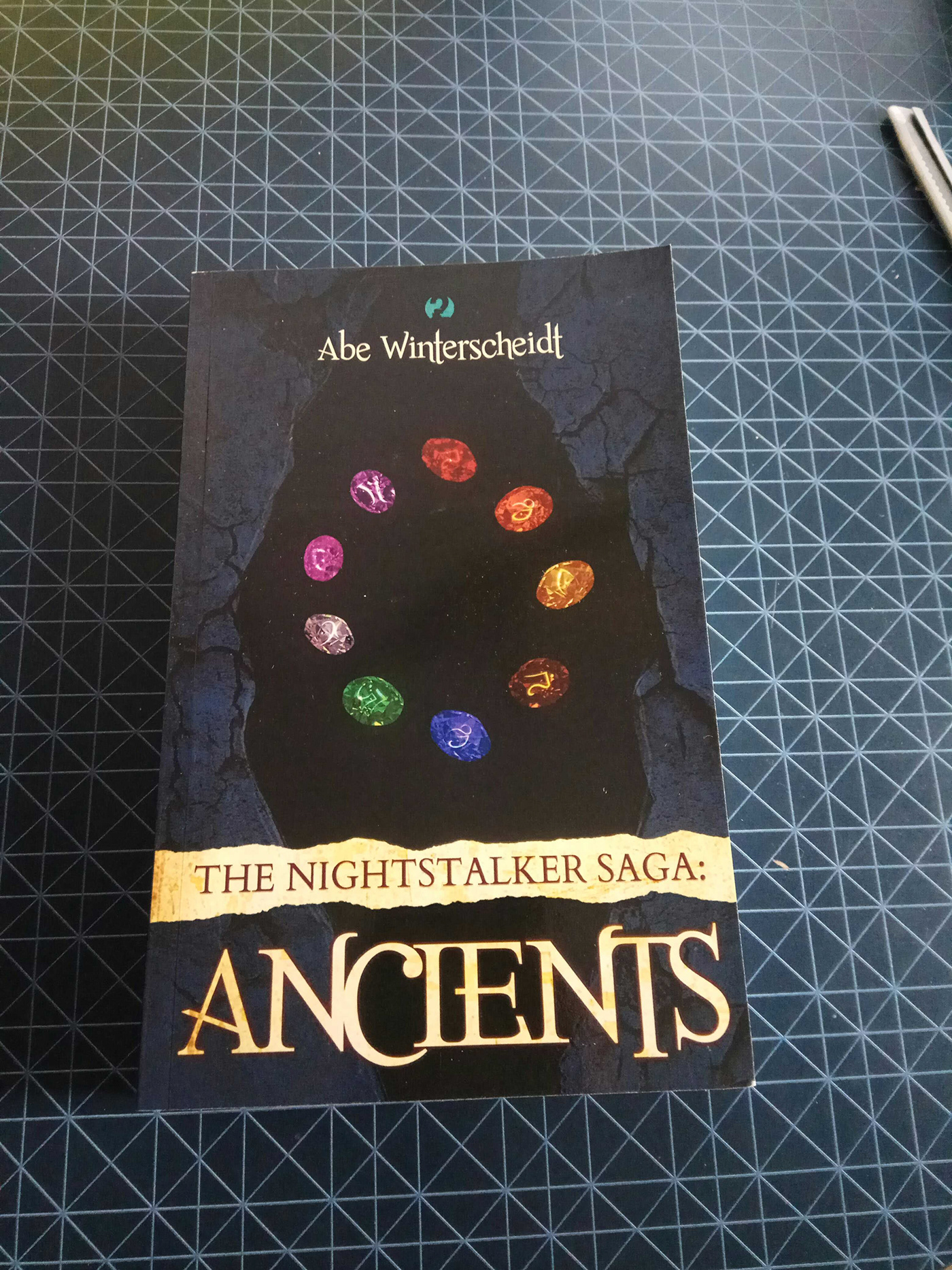 book cover design abraham winterscheidt nightstalker   saga Ancients tnss Sequel