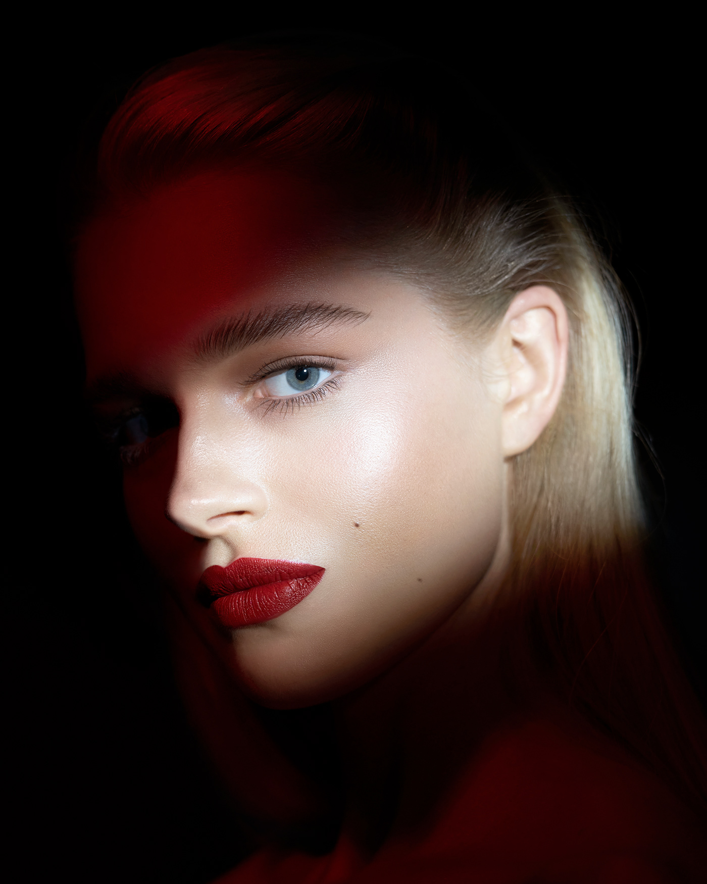 beauty beauty photography beauty video makeup model red lip Studio Photography