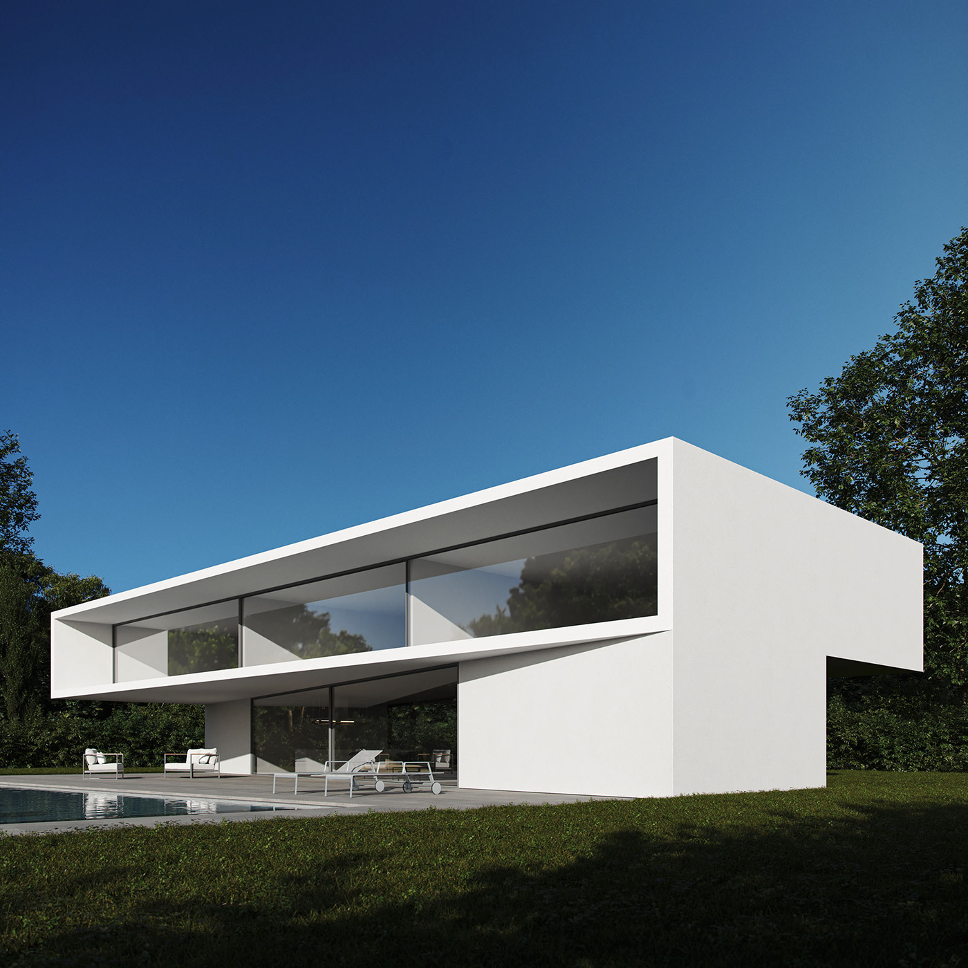 3D architektur archviz corona design exterior foto real estate rendering visualization