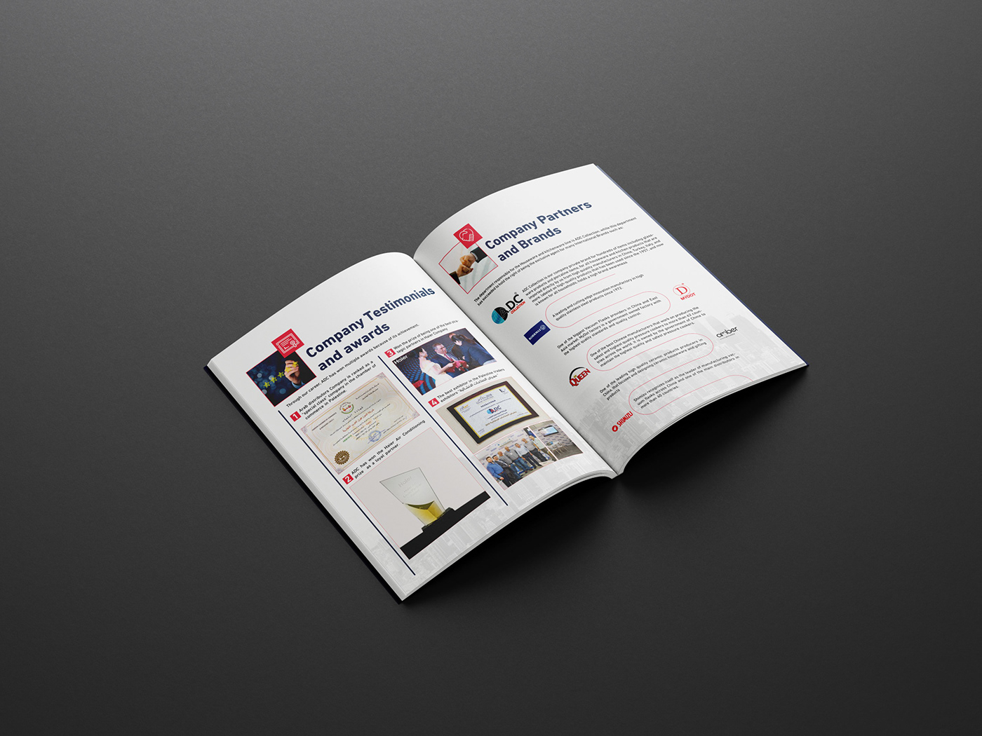 catalog graphic design  InDesign print