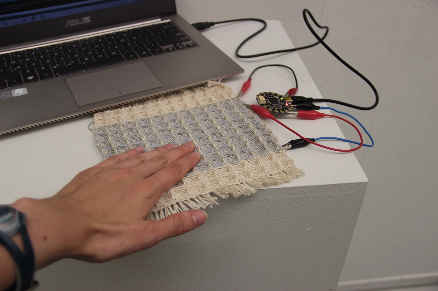 Textiles Textile sensors wearabe tech Smart Textiles weaving