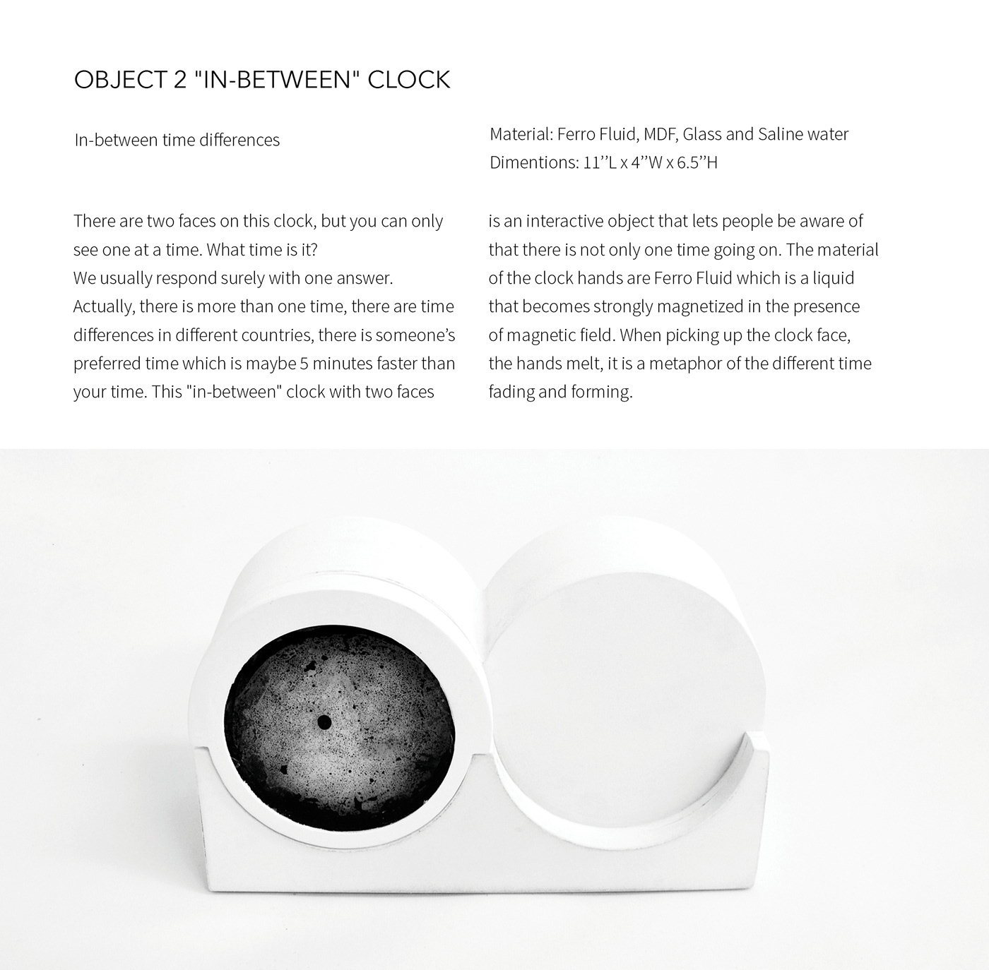 clock mirror designed objects object design