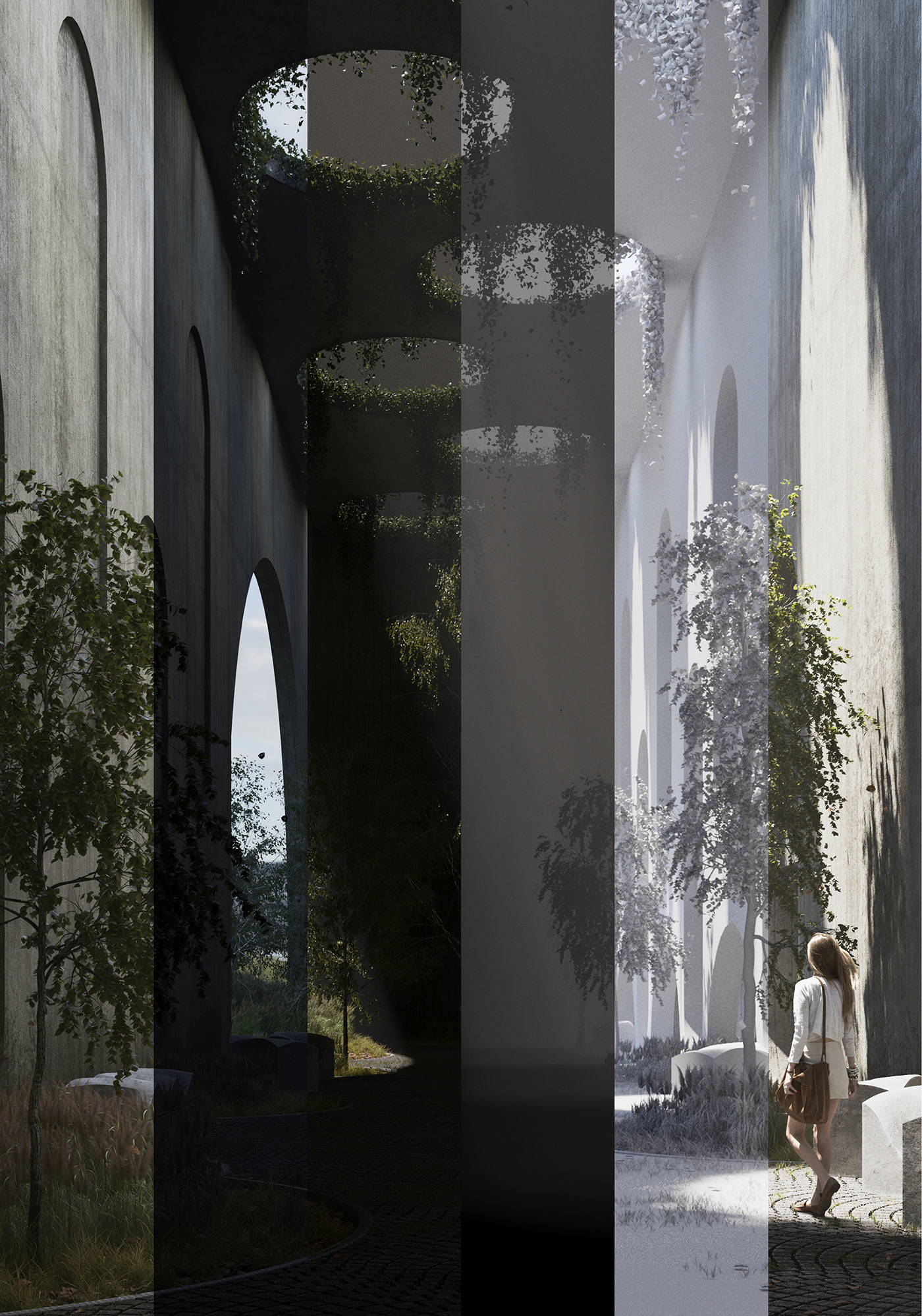 3dsmax architectural architecture building concept coronarenderer idea Landscape Render visualization