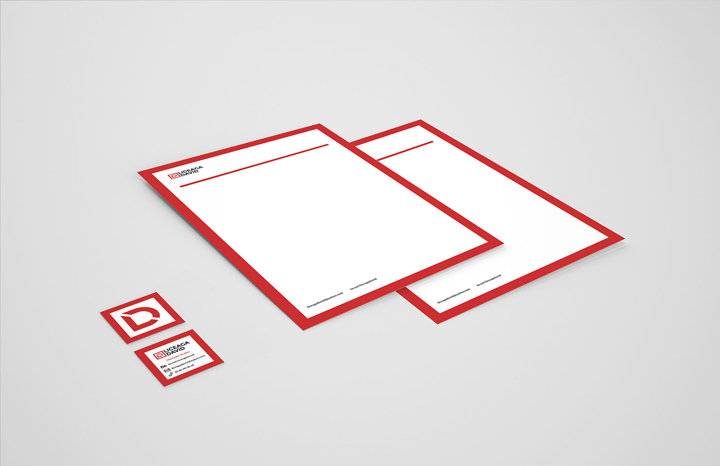 personal branding self identity simplicity square Mexican Design concept red minimalist logo Basic Shapes
