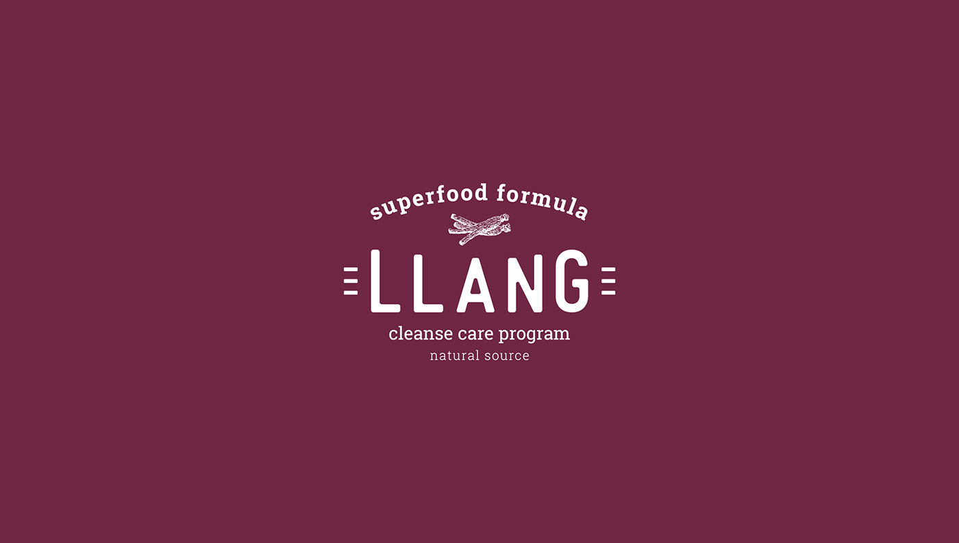 ginseng llang skincare branding  graphicdesign Brandguideline superfood cleanse Inforgraphic kbeauty