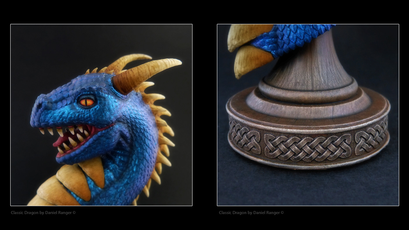 3D 3dart 3dmodel 3dprint 3Dsculpt   creature dragon fantasy Miniature Zbrush