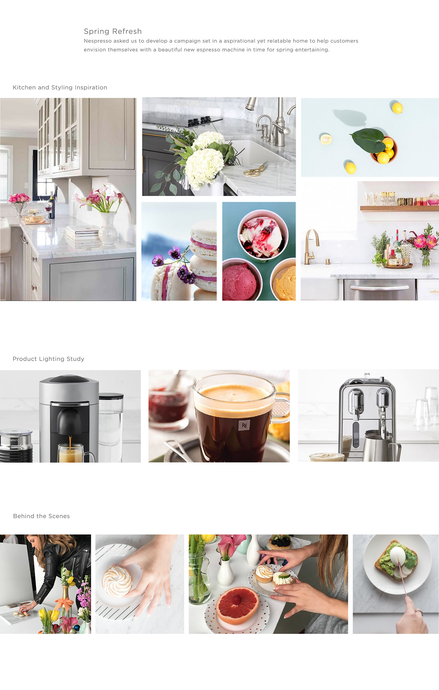Creative Direction  art direction  Photography  product digital design Nespresso Coffee Advertising 