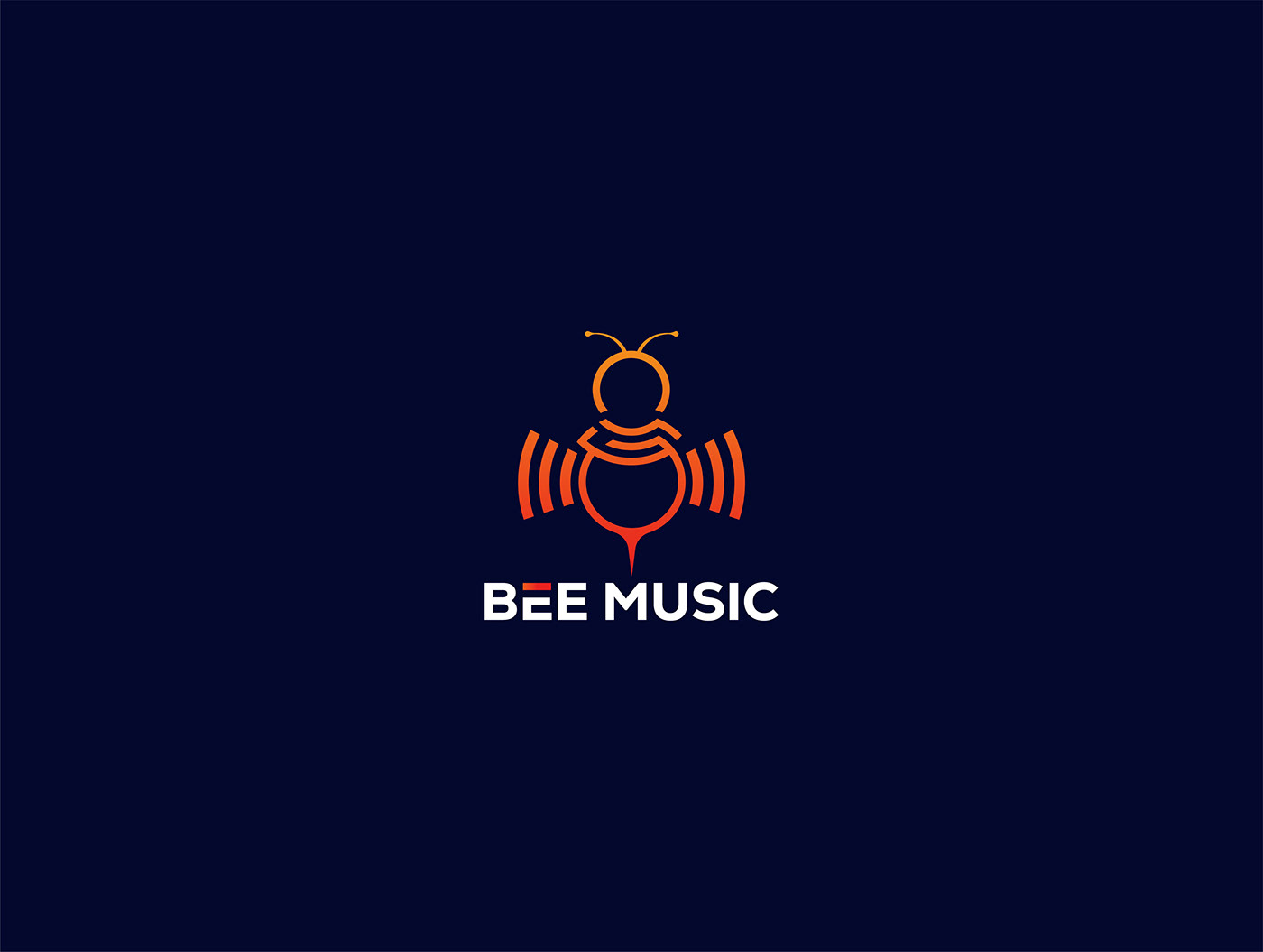 logo logos logodesign bee logo studio logo media logo sound media music graphic design 