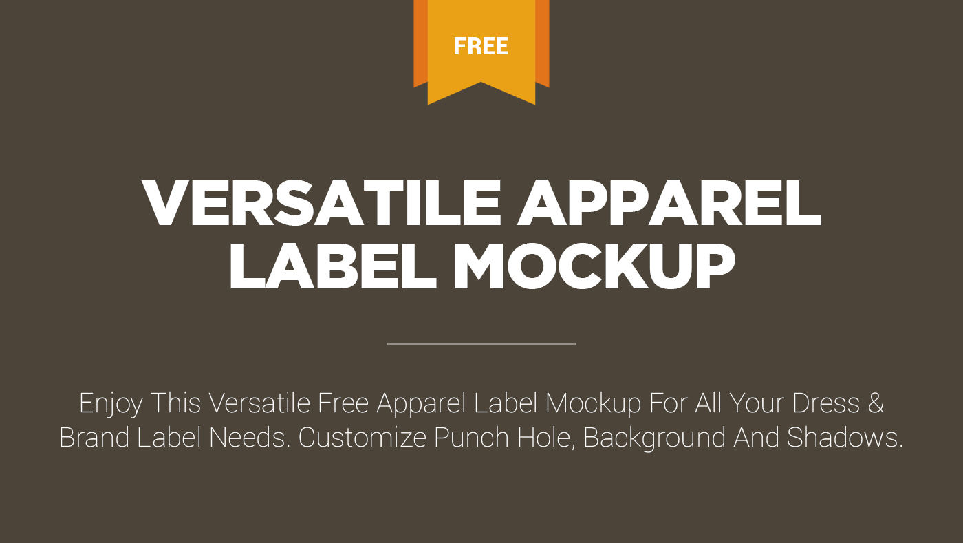 free freebie Mockup psd branding  tshirt tag Label Clothing apparel