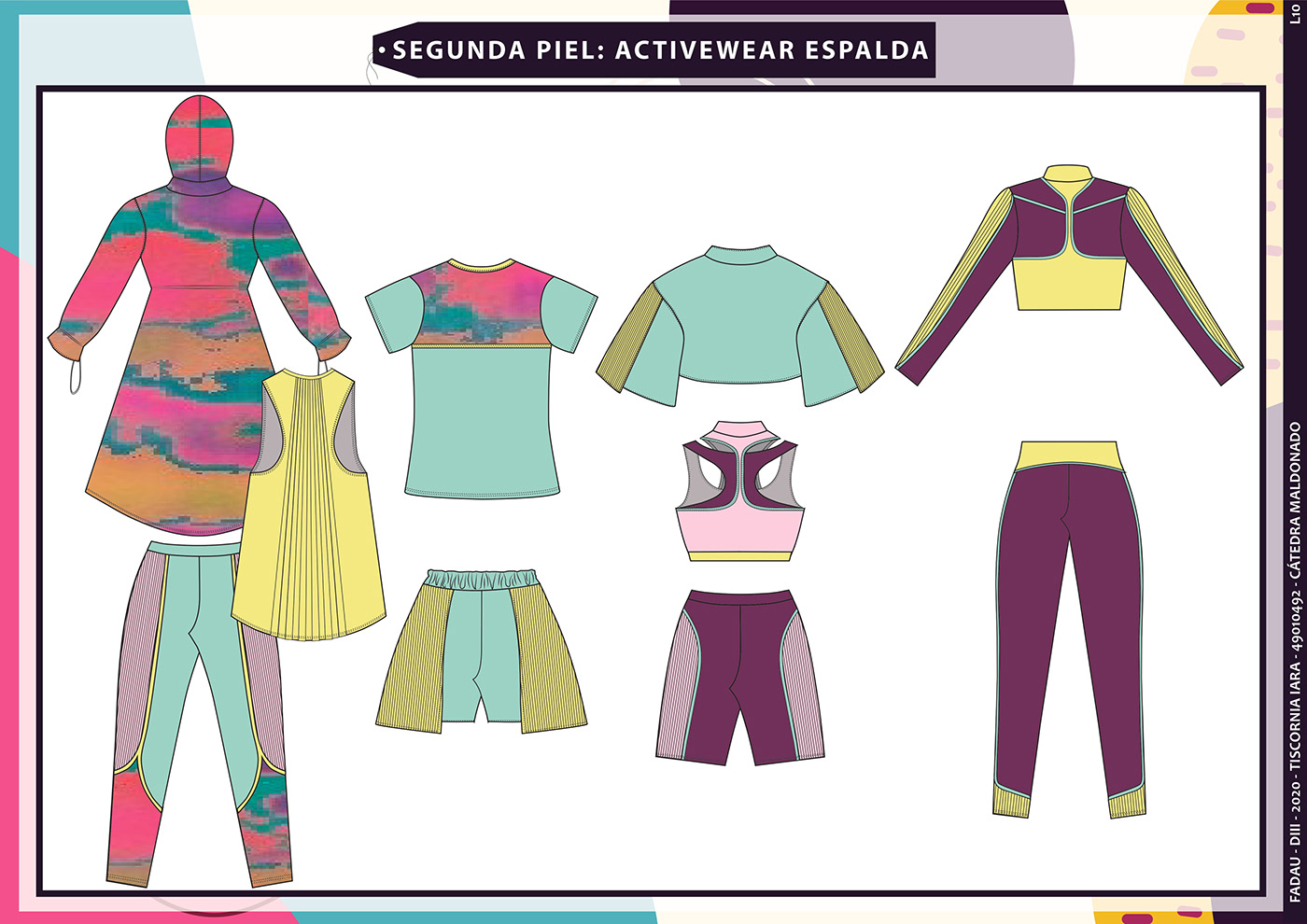 Fashion  Fichas técnicas ilustracion geometrales activewear swimwear fashion design Clothing moda Casual wear