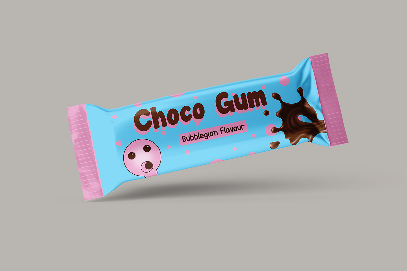 Advertising  chocolate design Mockup Packaging photo