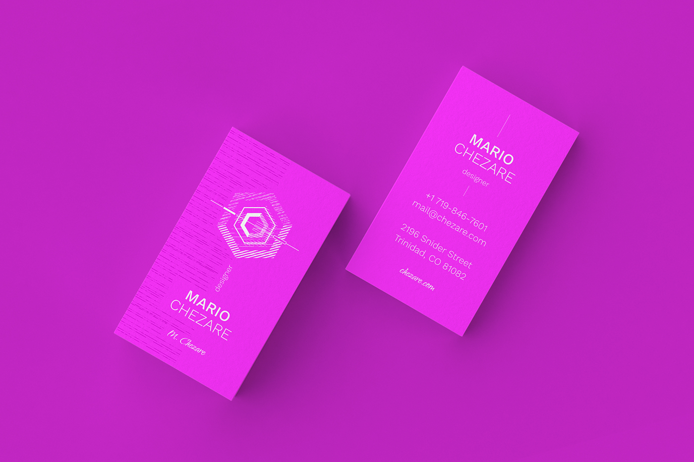 business card clean colorful corporate elegant geometric minimal free download download free