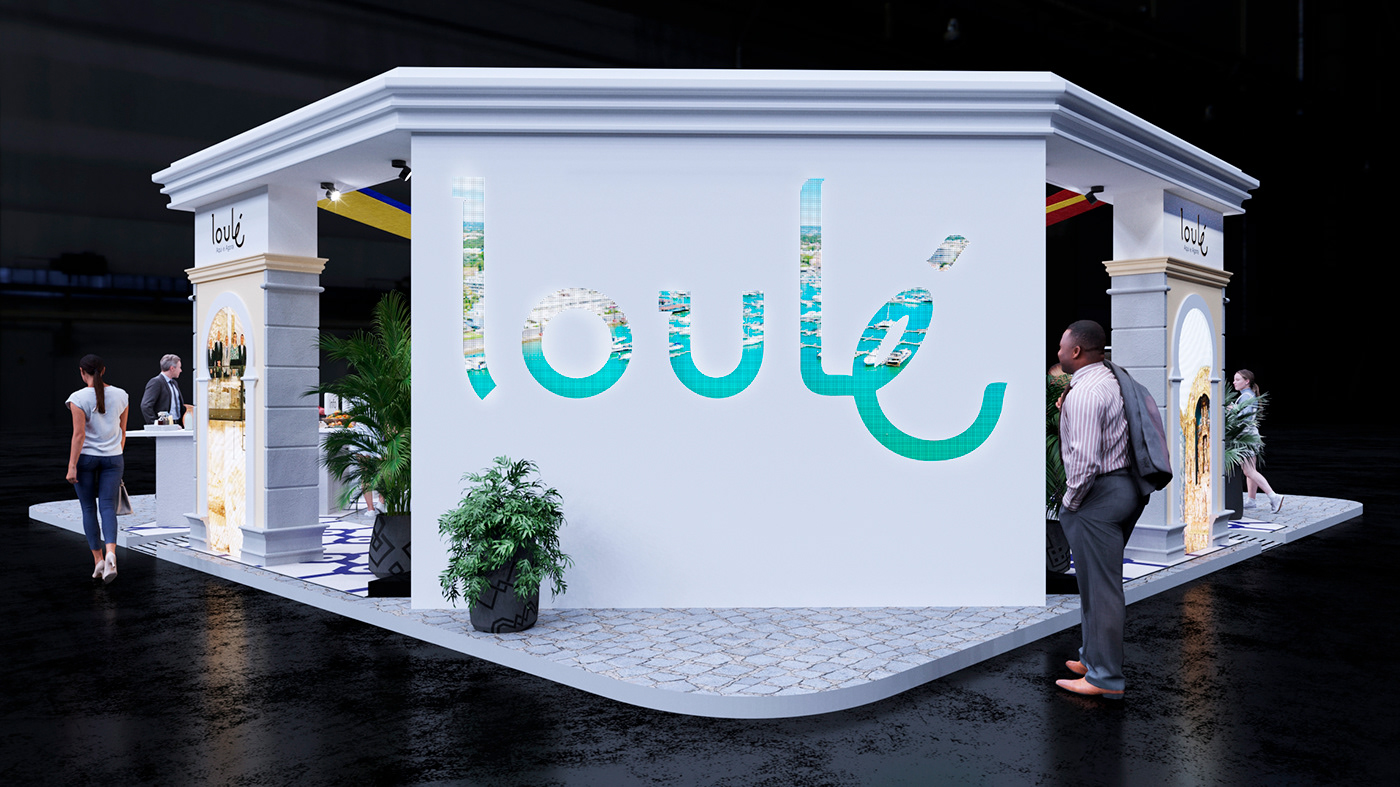 Loulé Exhibition  Event Exhibition Design  booth Stand expo booth design exhibition stand stand design