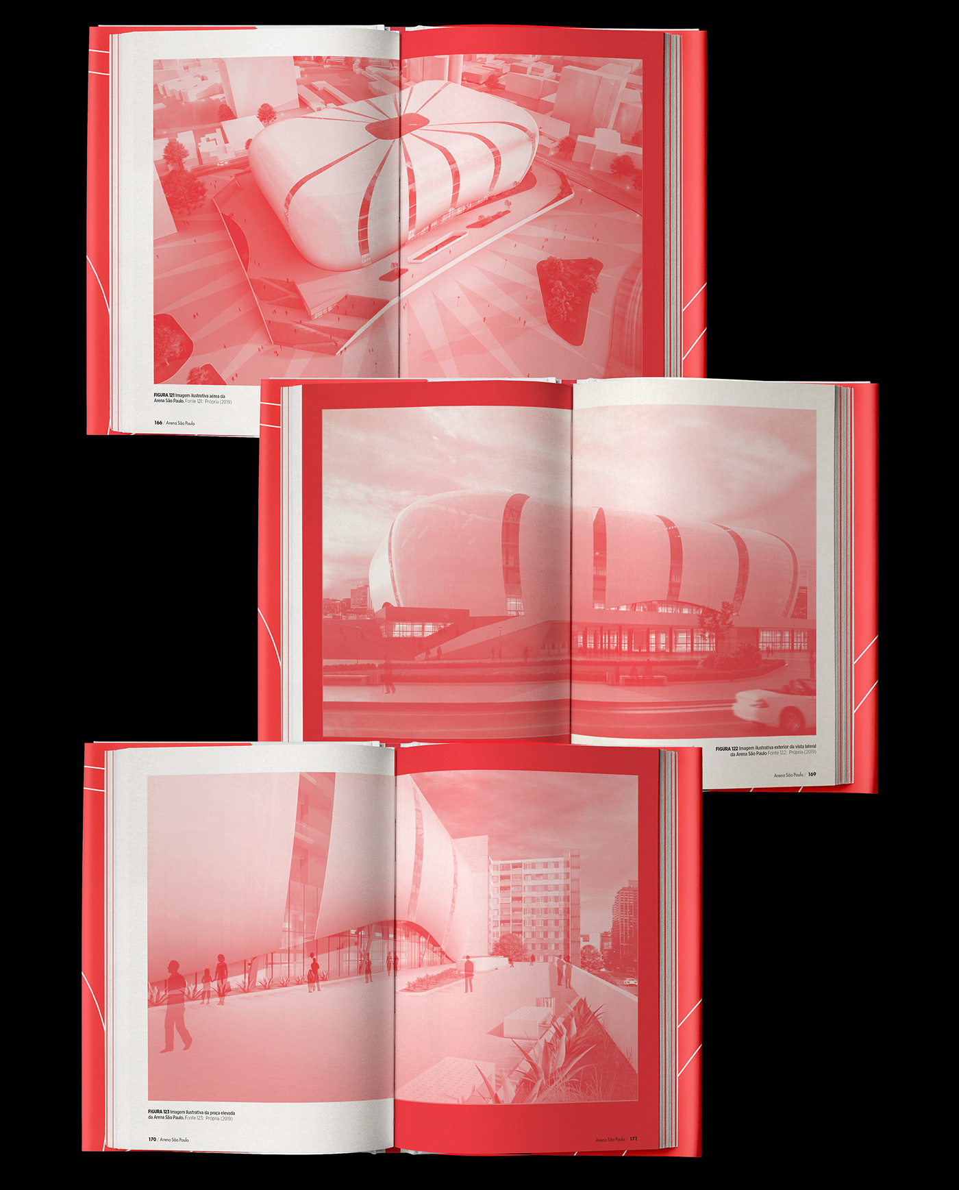 Arena book design editorial graphic InDesign Livro são paulo sport TCC