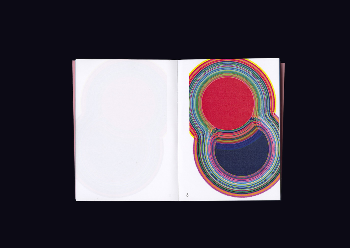 programming  book Bookbinding Glitch art book Flip book graphic shapes colours glitch art