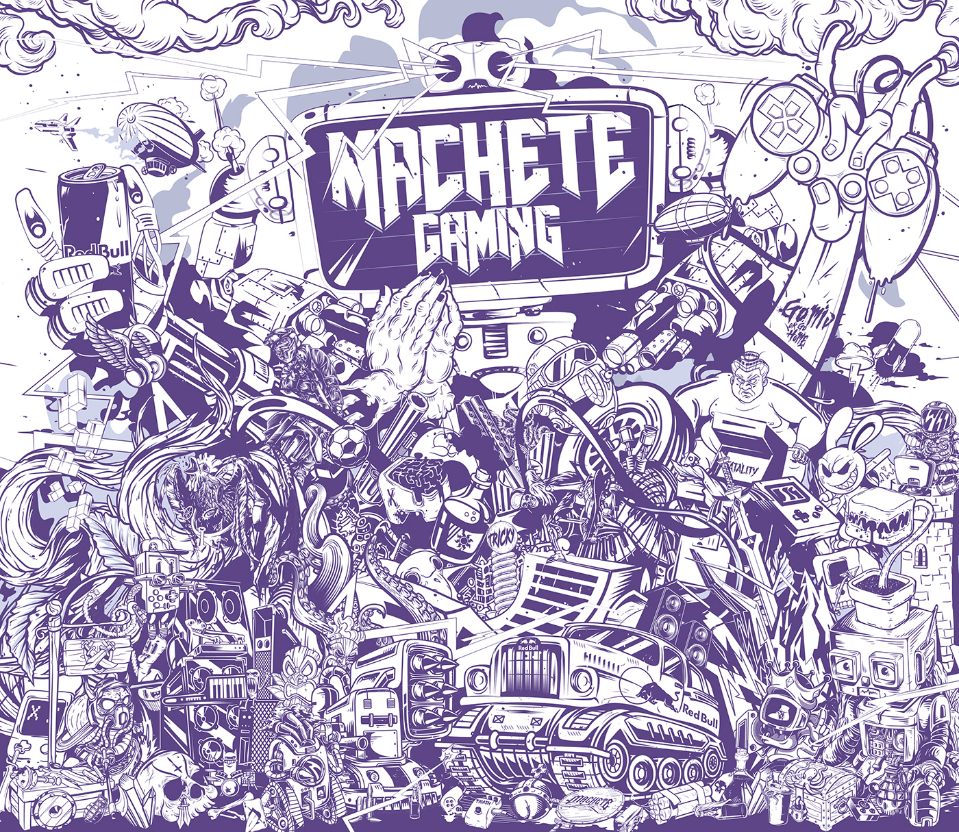 Machete Gaming illustration