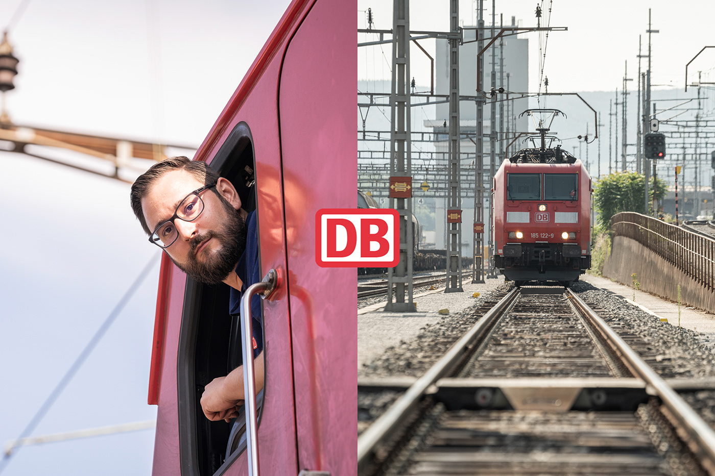 adicto banner campaign DB Cargo Recruiting Switzerland Website