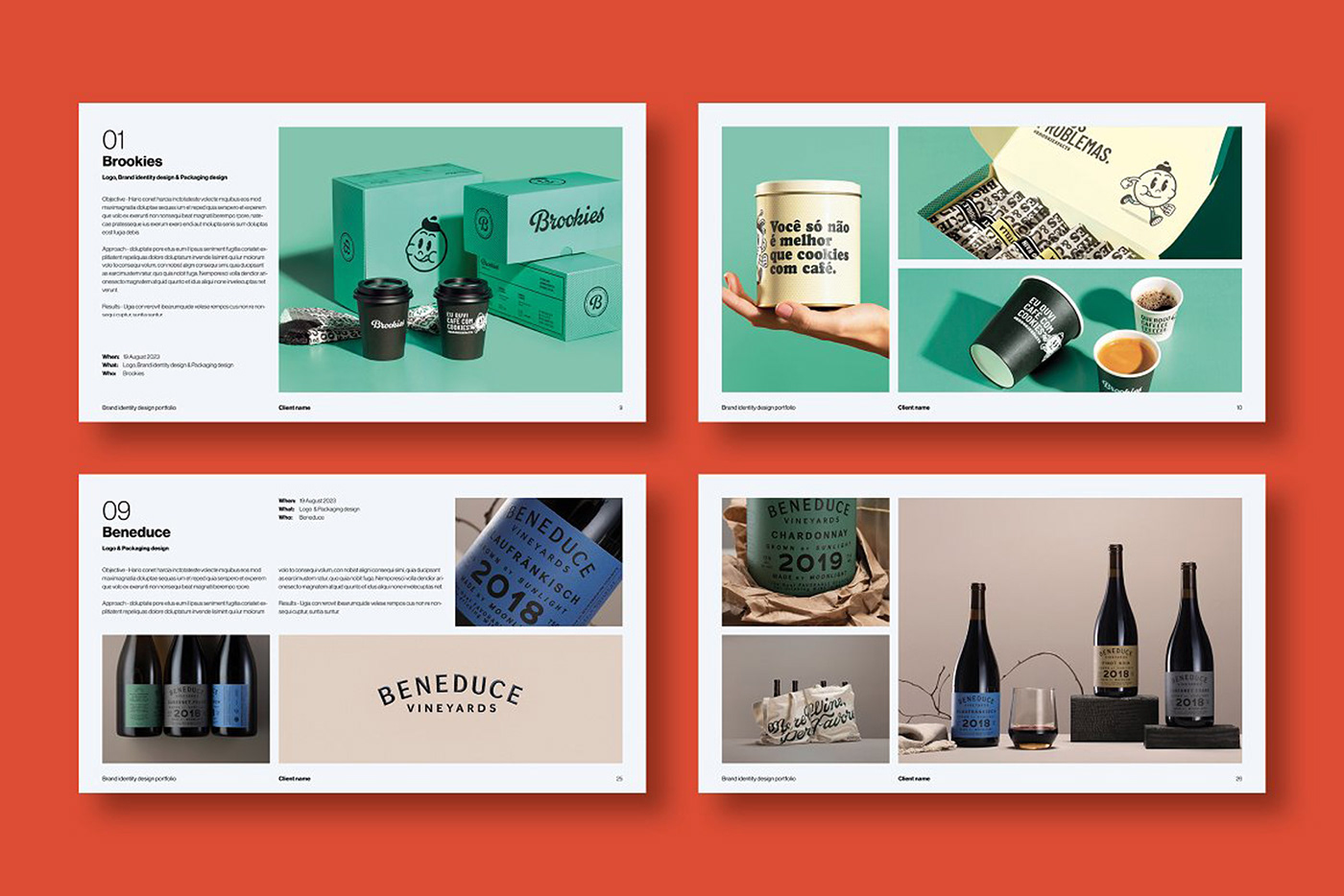 Album creative design portfolio Designer Portfolio modern portfolio presentation Proposal showcase