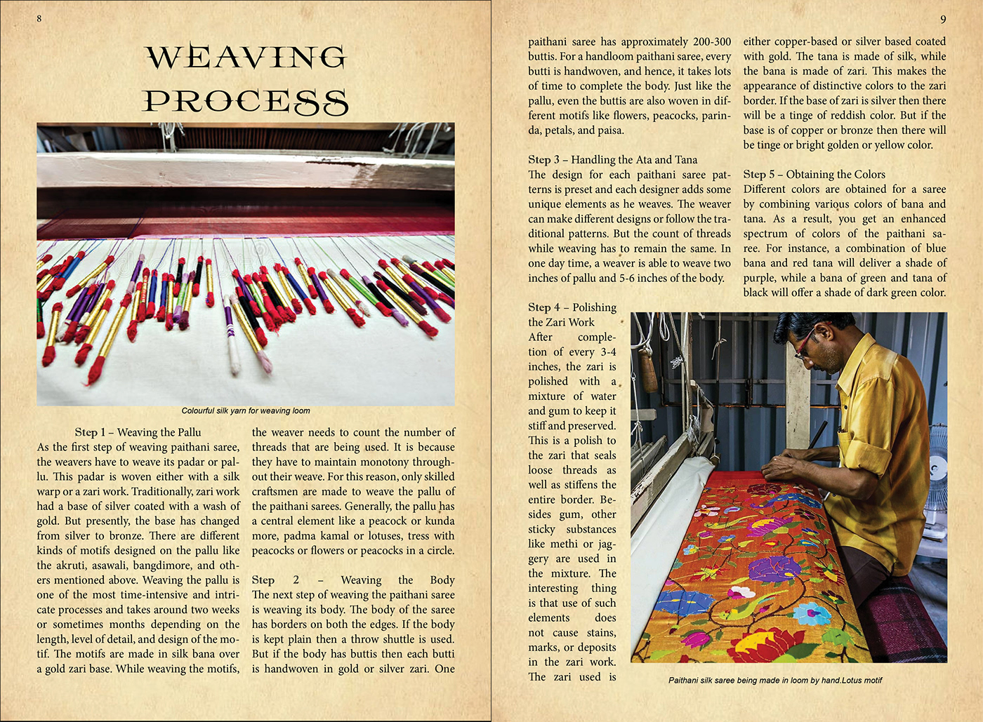 textile paithani Silk sarees Fashion  digital publication
