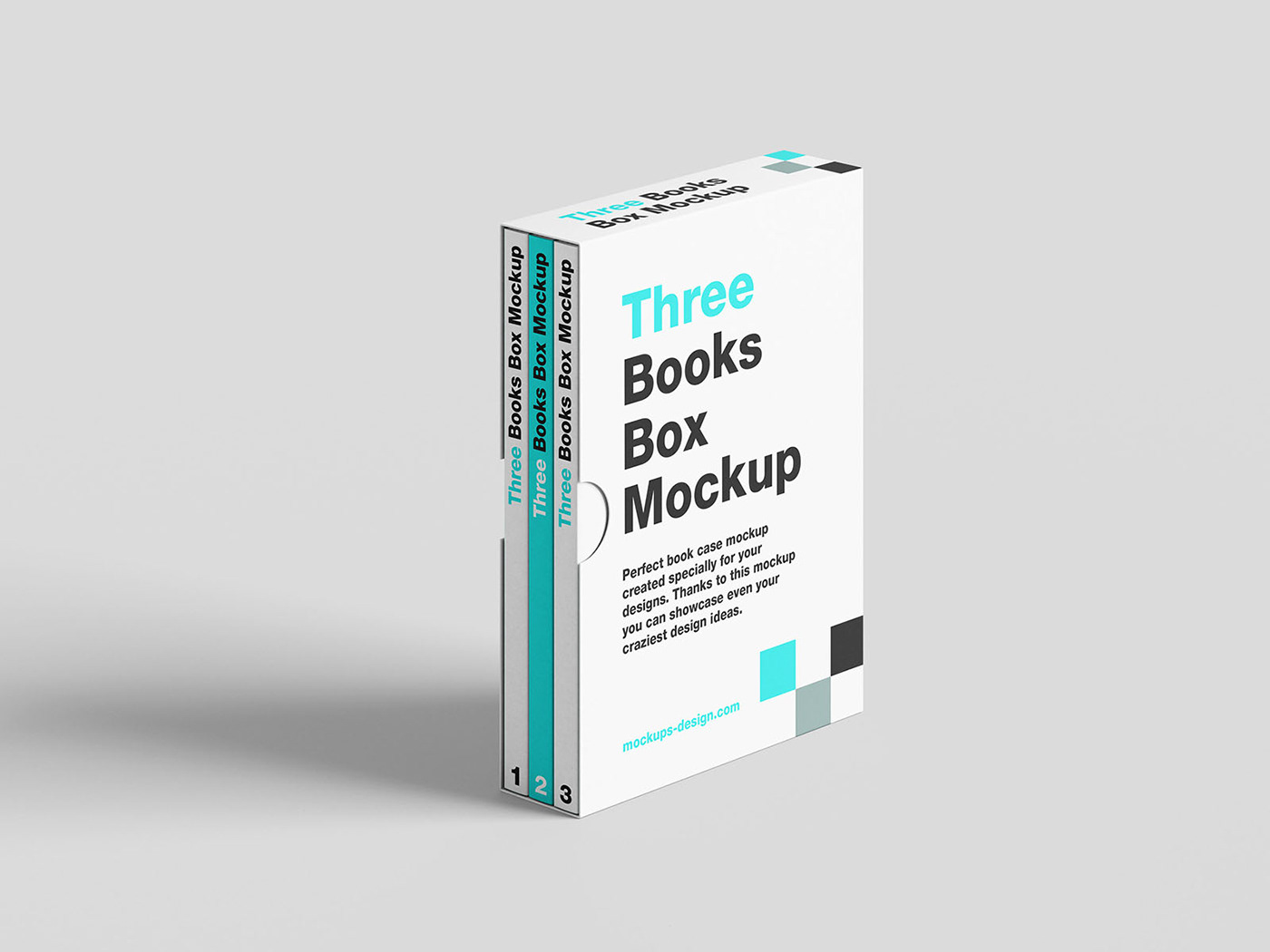 book cover brochure case box template Mockup download psd