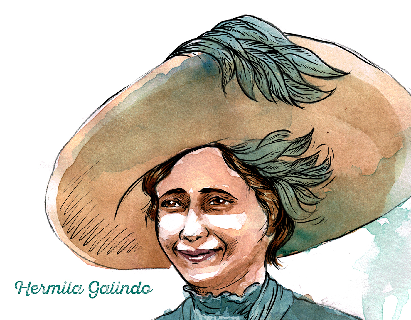watercolor feminist constitucion legal mexico