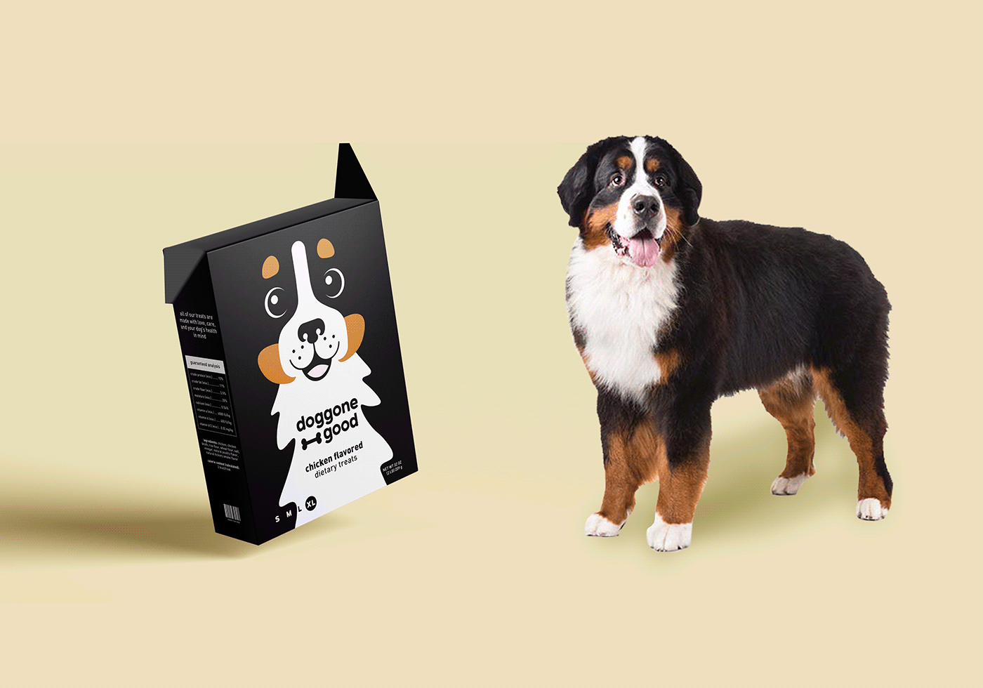 box design diet dog Packaging Pet product system treats